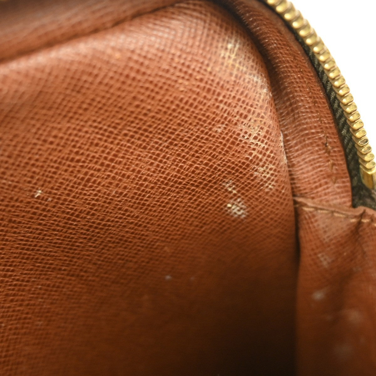 Louis Vuitton Danube Handbag Monogram Canvas Brown Canvas Shoulder Bag Bag (Pre-Owned)