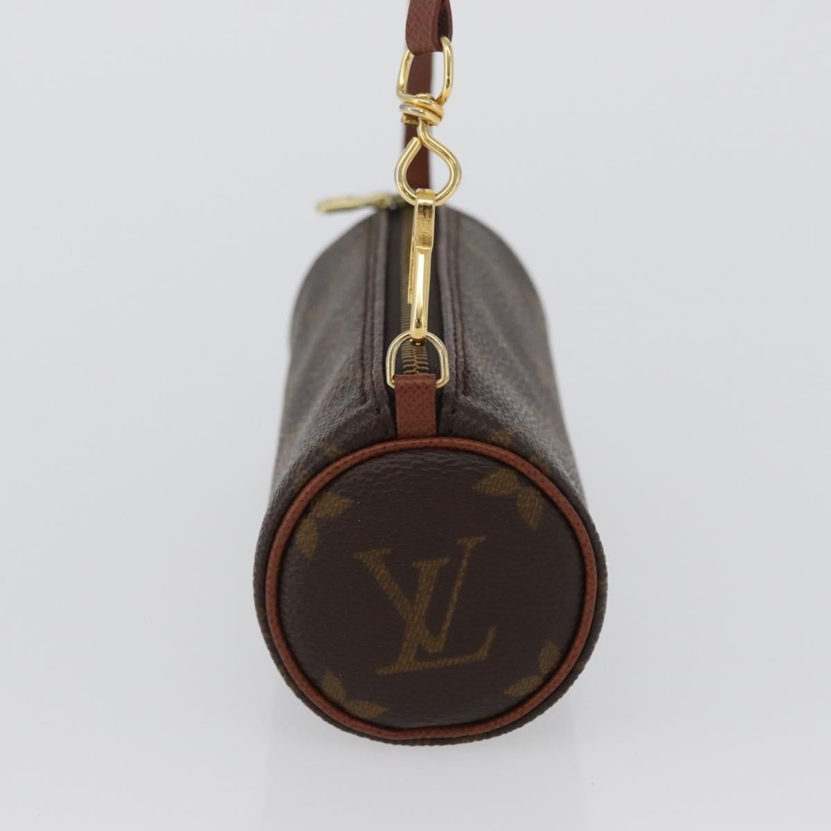 Louis Vuitton Papillon Pochette Monogram Canvas Brown Canvas Clutche & Pouche Bag (Pre-Owned)
