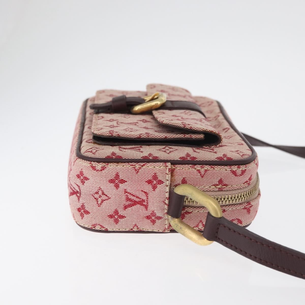 Louis Vuitton Juliette Crossbody Bag Mini Lin Red Canvas Shoulder Bag Bag (Pre-Owned)