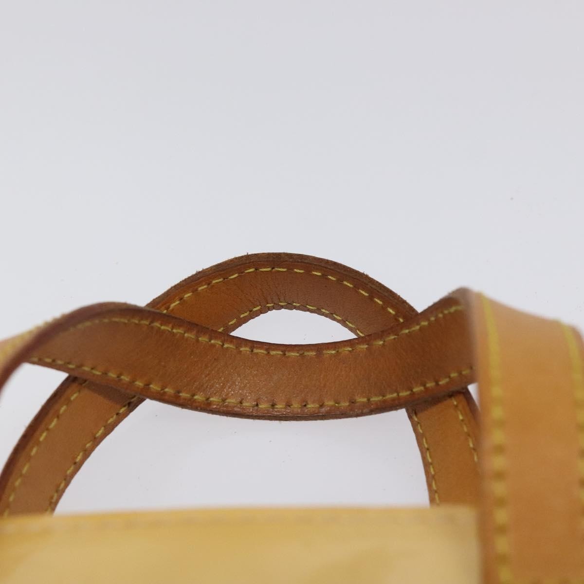 Louis Vuitton Reade Handbag Monogram Vernis Beige Patent_Leather Handbag (Pre-Owned)