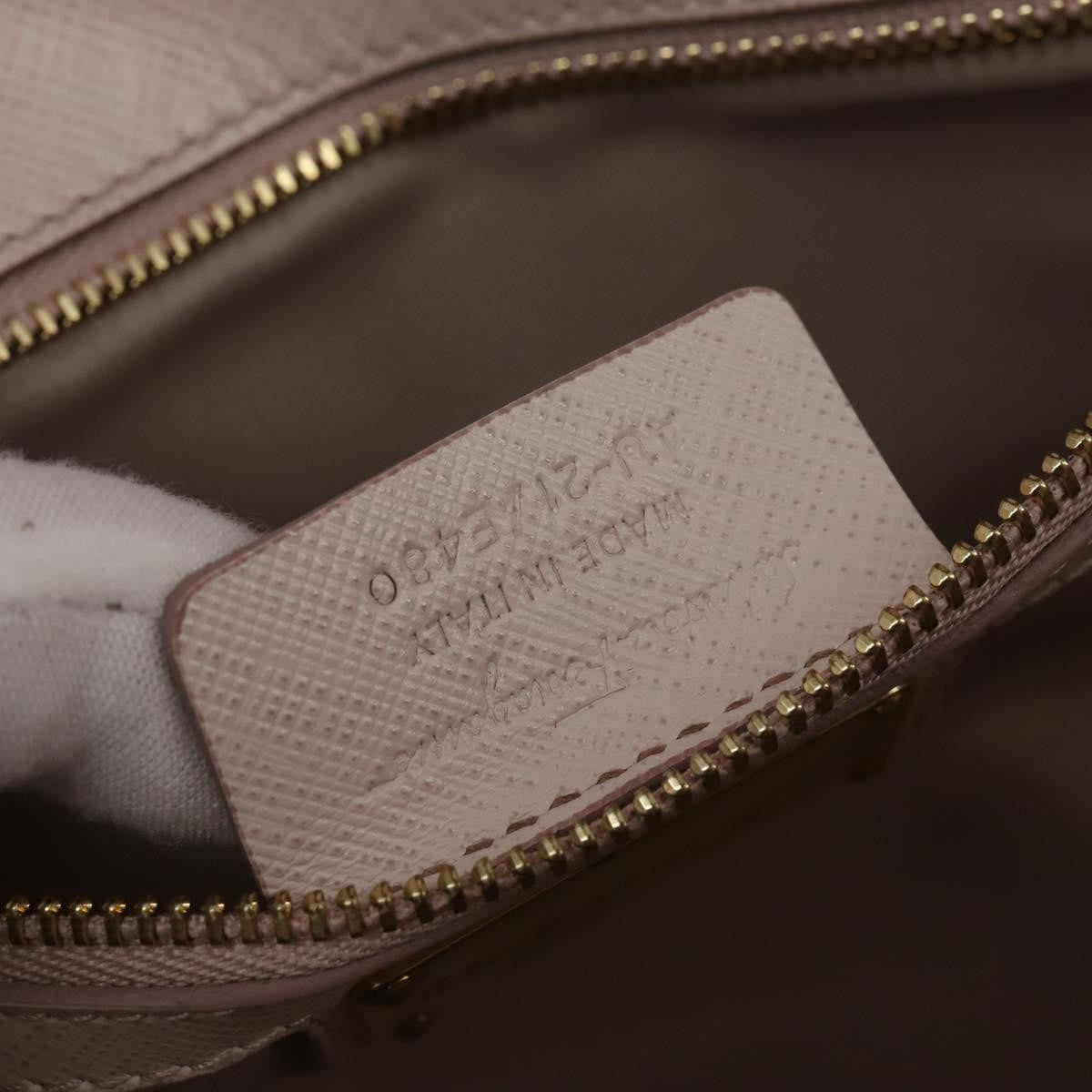 Salvatore Ferragamo Ginny Crossbody Bag Leather Pink Leather Shoulder Bag Bag (Pre-Owned)