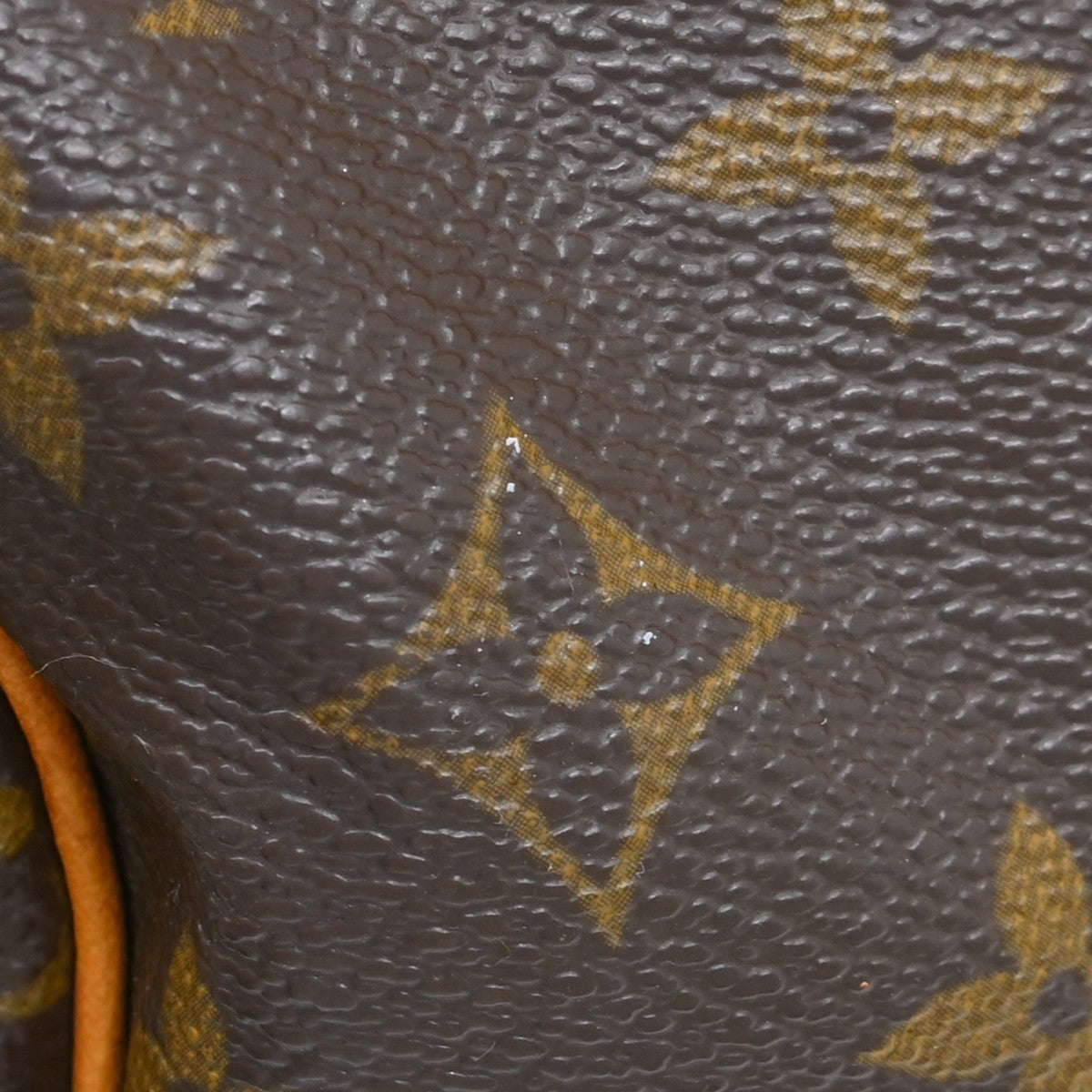 Louis Vuitton Speedy Handbag Monogram Canvas Brown Canvas Handbag (Pre-Owned)