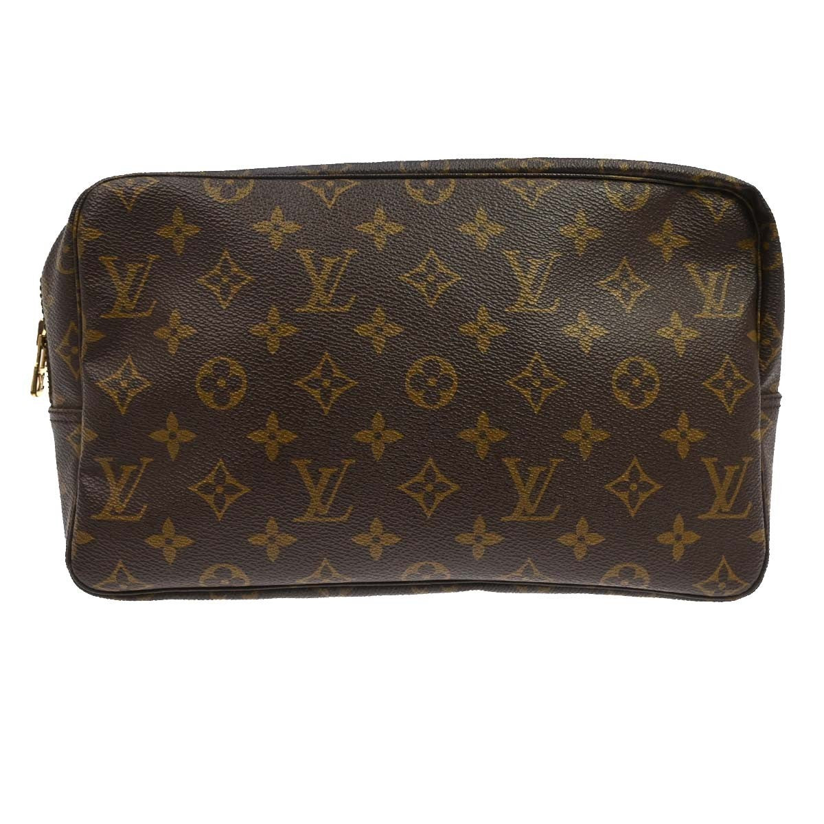 Louis Vuitton Trousse Toiletry Pouch Monogram Canvas Brown Canvas Clutche & Pouche Bag (Pre-Owned)
