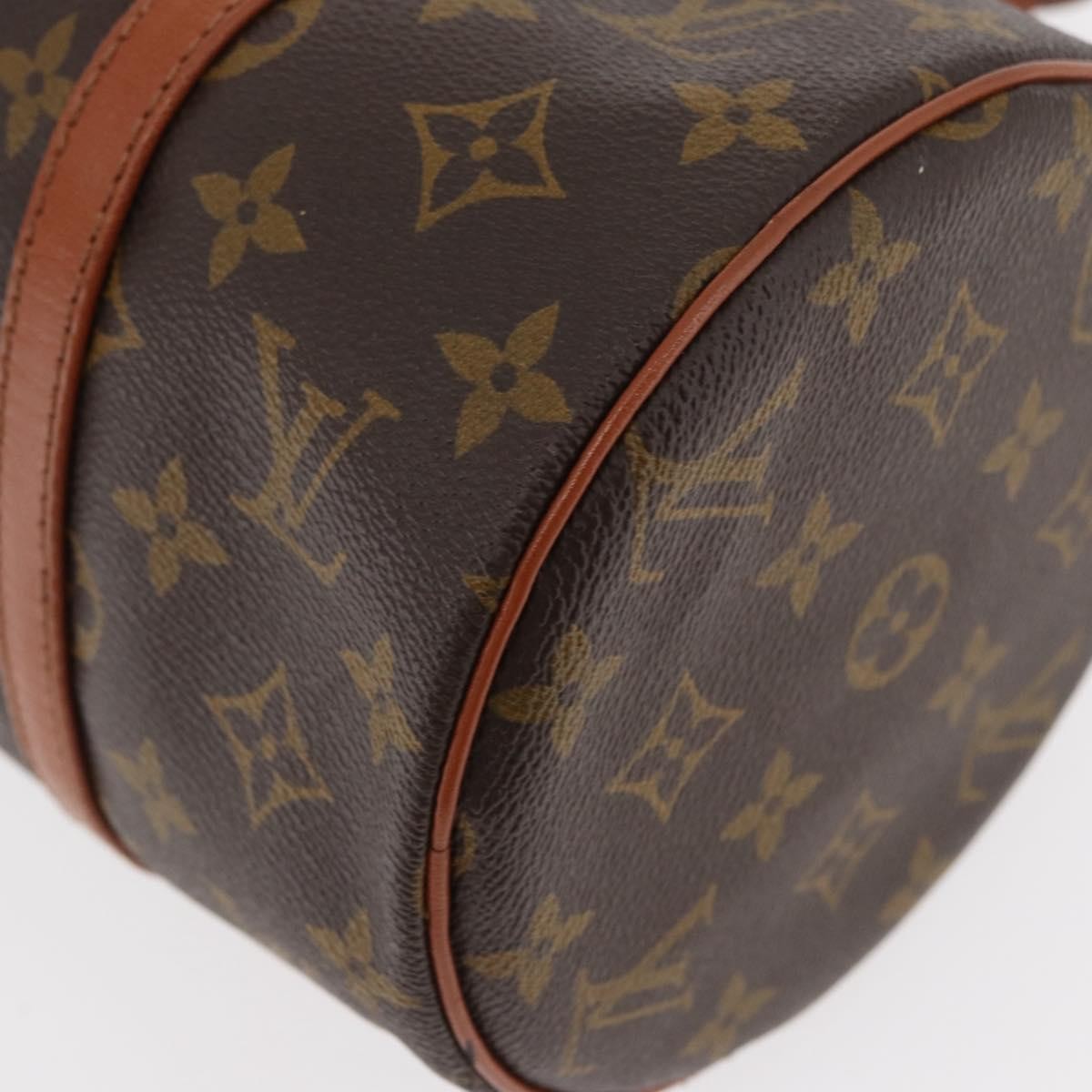 Louis Vuitton Papillon Handbag Monogram Canvas Brown Canvas Handbag (Pre-Owned)