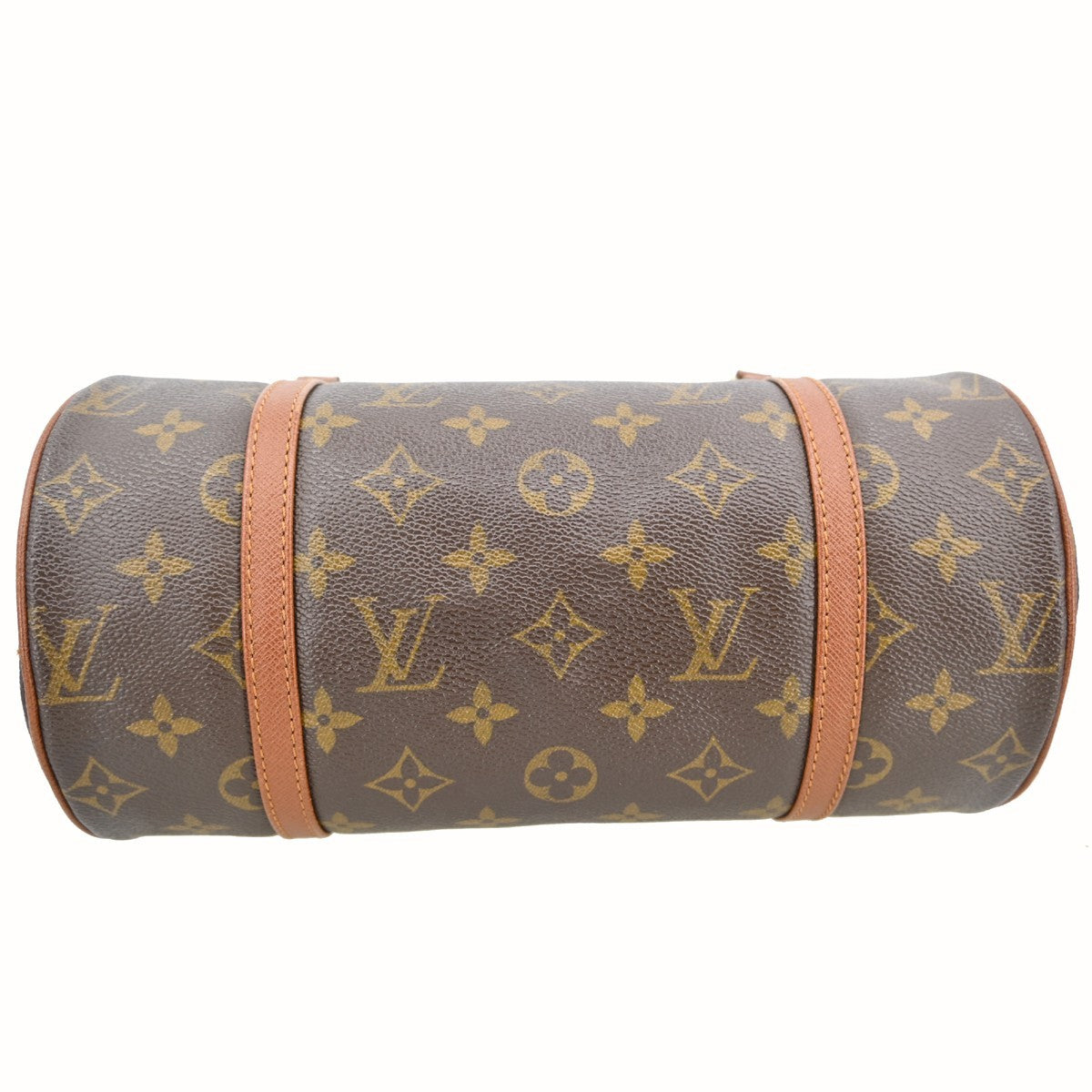 Louis Vuitton Papillon Handbag Monogram Canvas Brown Canvas Handbag (Pre-Owned)