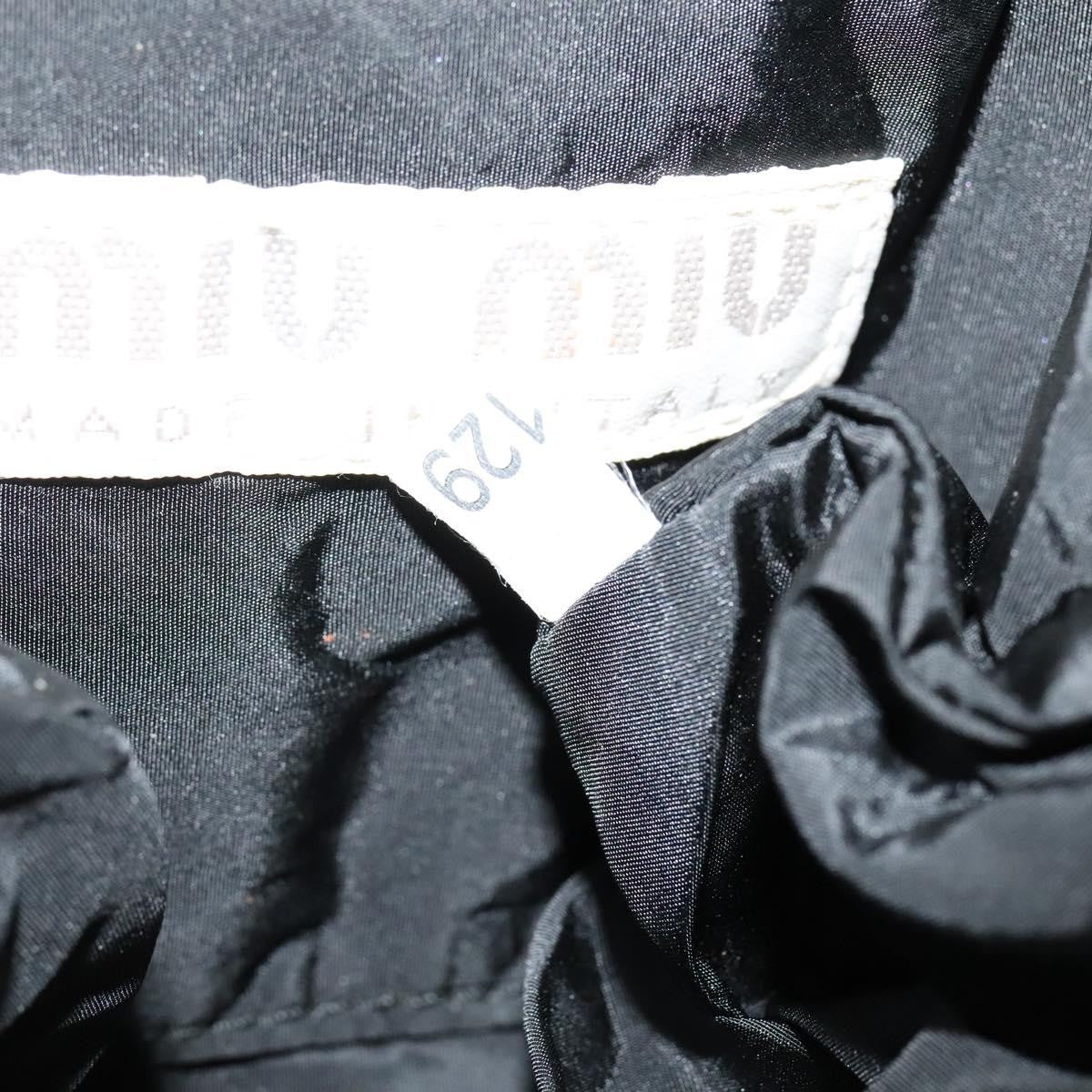 Miu Miu Kisslock Clutch Suede Black Suede Clutche & Pouche Bag (Pre-Owned)