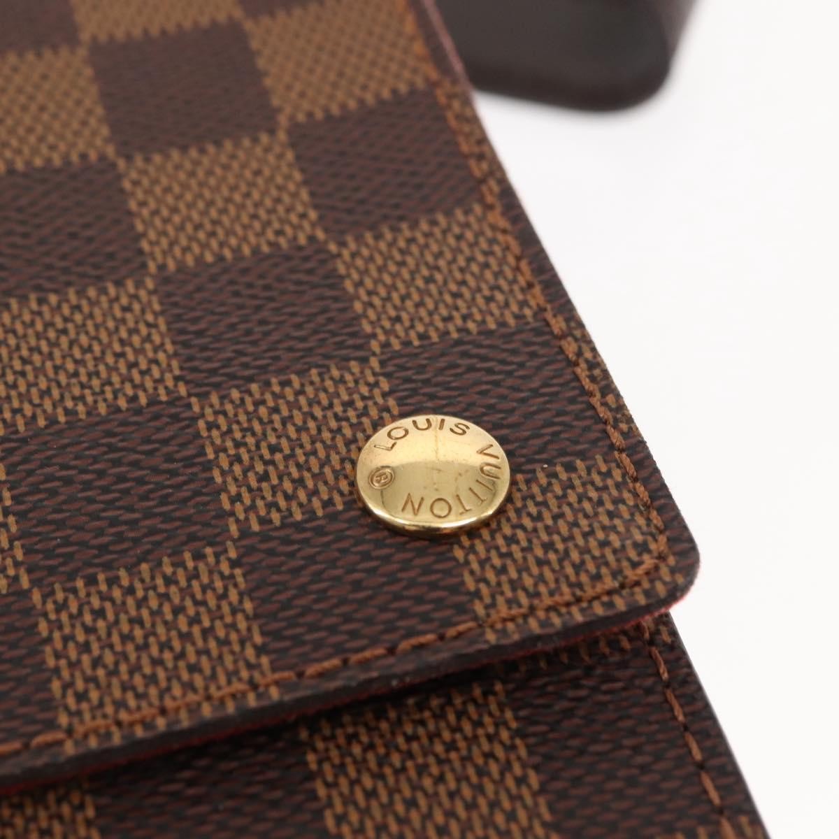 Louis Vuitton Portobello Messenger Damier Brown Canvas Shoulder Bag Bag (Pre-Owned)