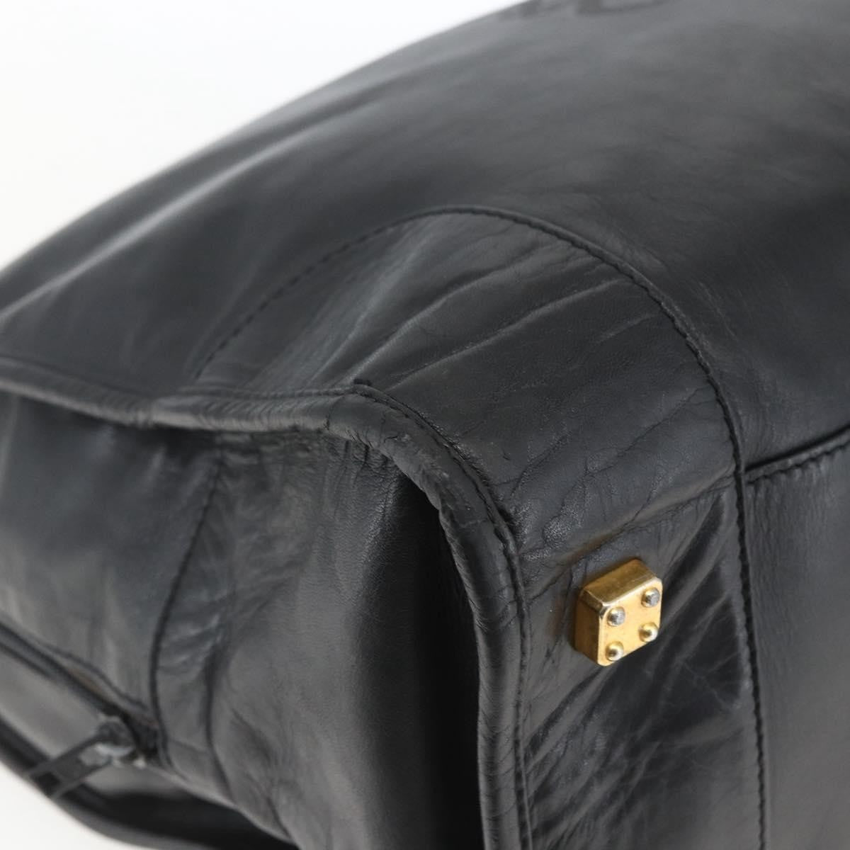 Loewe Amazona Bag Leather Gold Leather Travel Bag Bag (Pre-Owned)