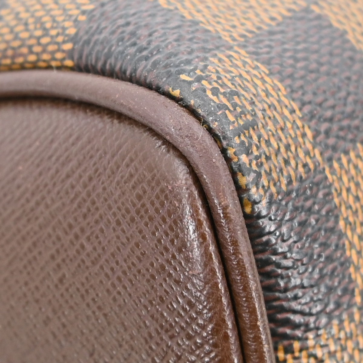 Louis Vuitton Brera Handbag Damier Brown Canvas Handbag (Pre-Owned)