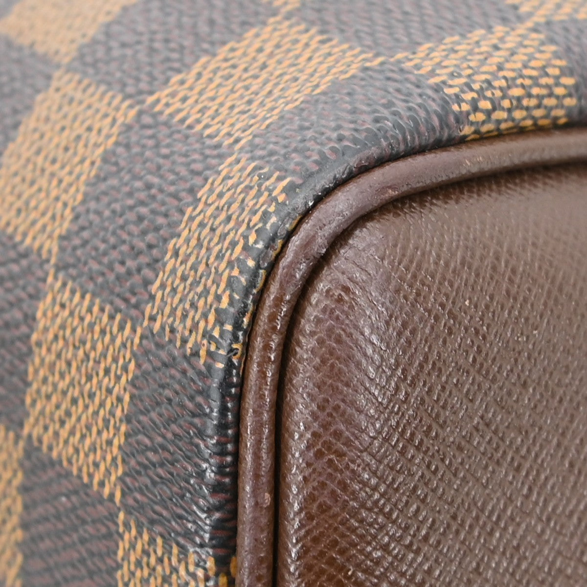 Louis Vuitton Brera Handbag Damier Brown Canvas Handbag (Pre-Owned)