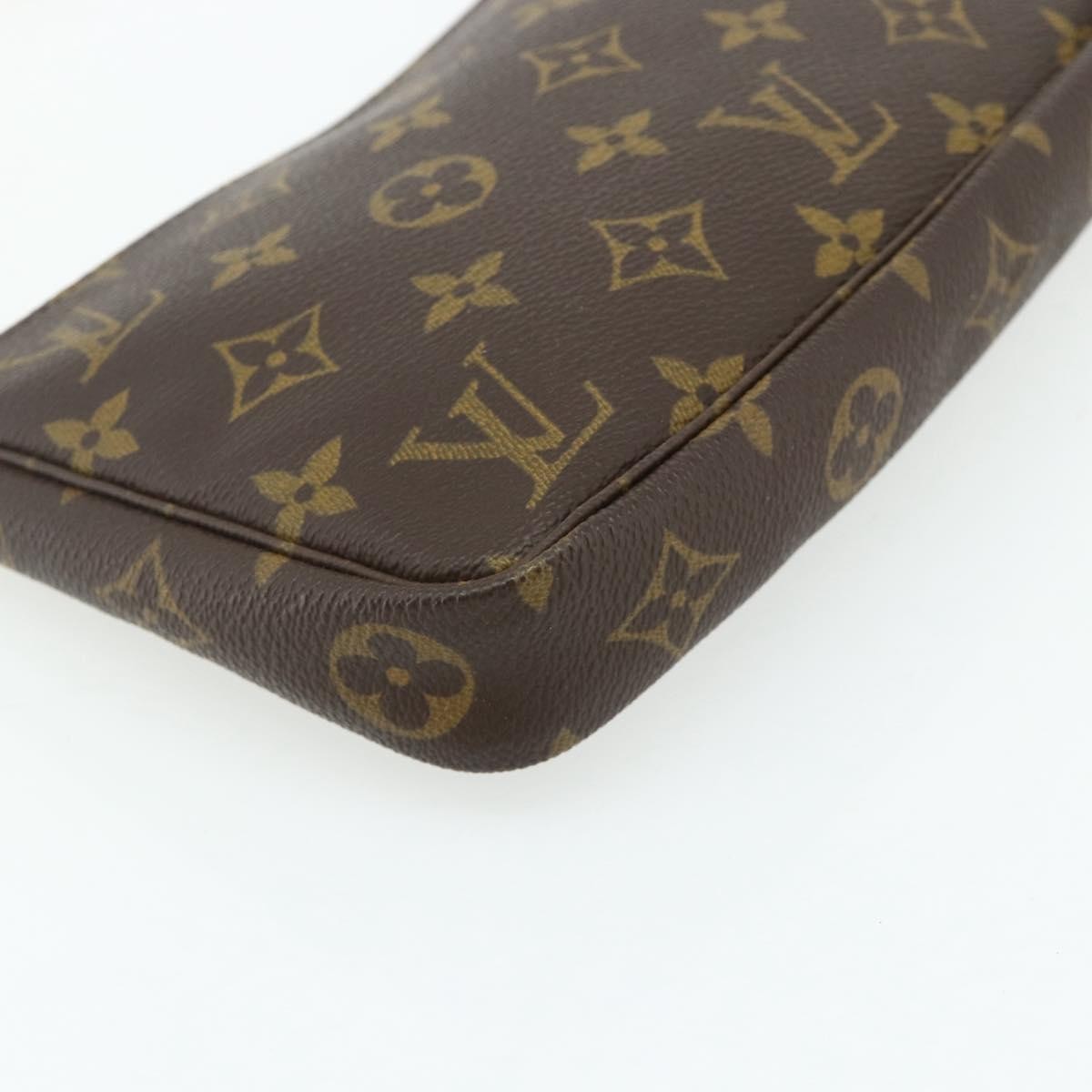 Louis Vuitton Pochette Accessoires Monogram Canvas Brown Canvas Clutche & Pouche Bag (Pre-Owned)