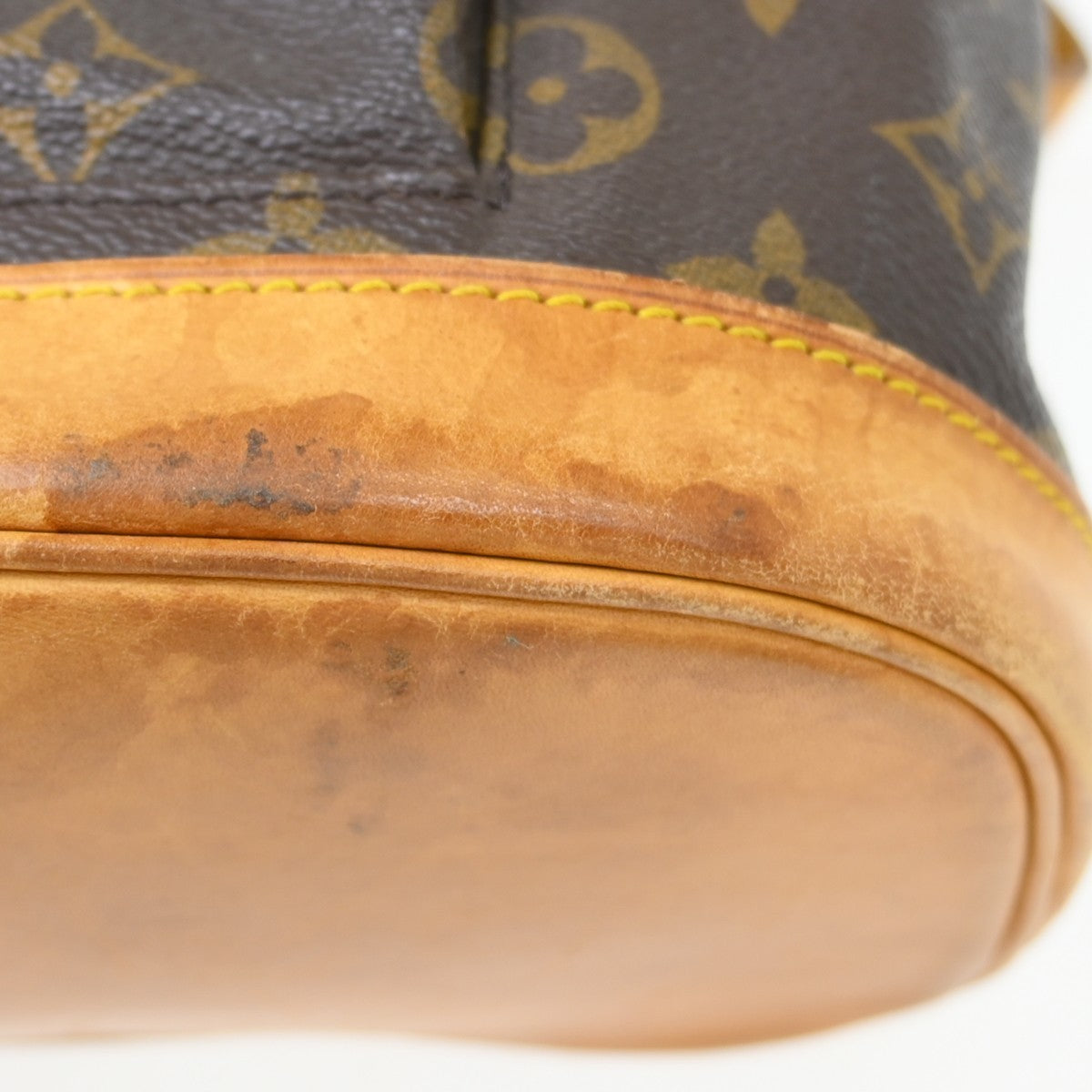 Louis Vuitton Vintage Montsouris Backpack Monogram Canvas Brown Canvas Backpack Bag (Pre-Owned)