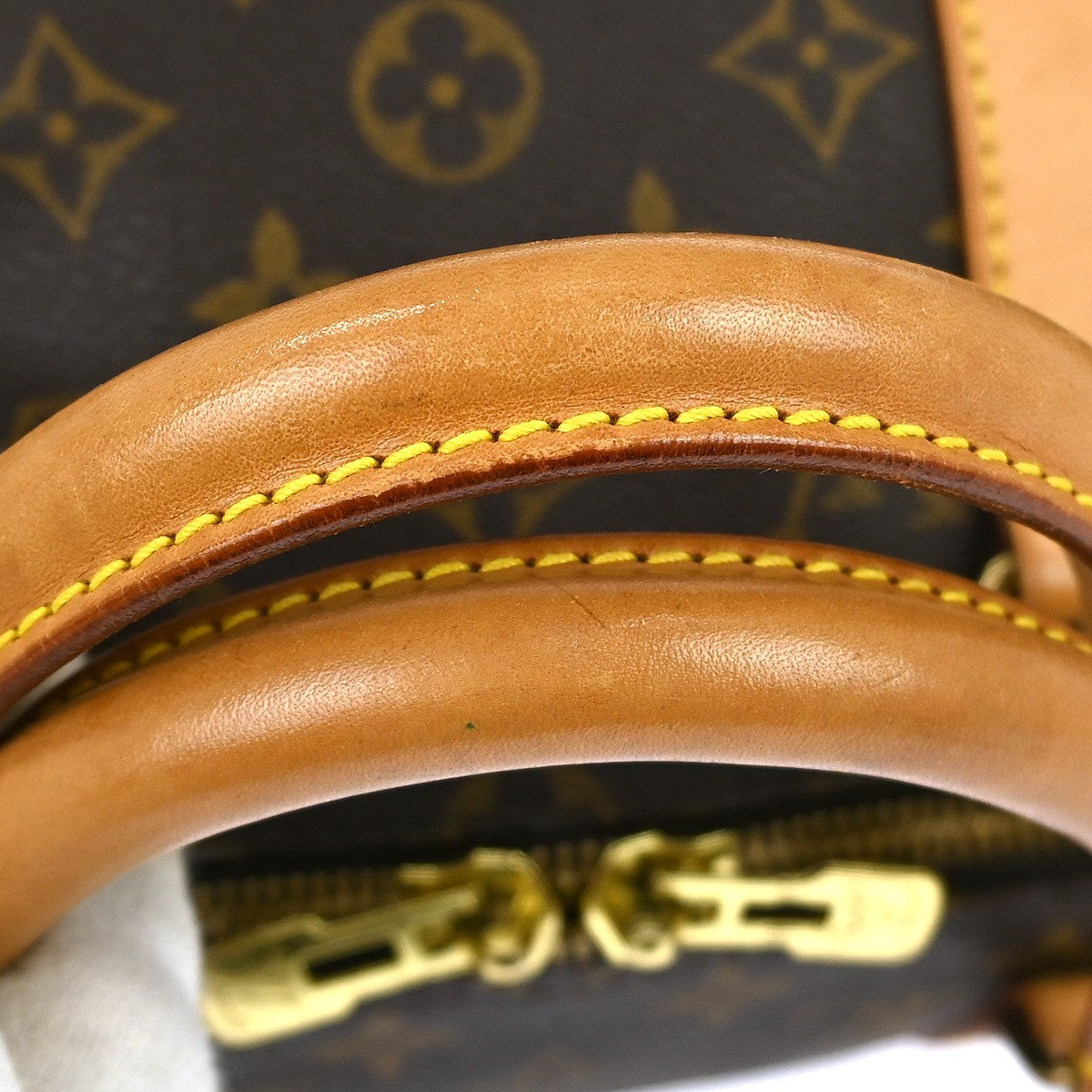 Louis Vuitton Keepall Bag Monogram Canvas Brown Canvas Travel Bag Bag (Pre-Owned)