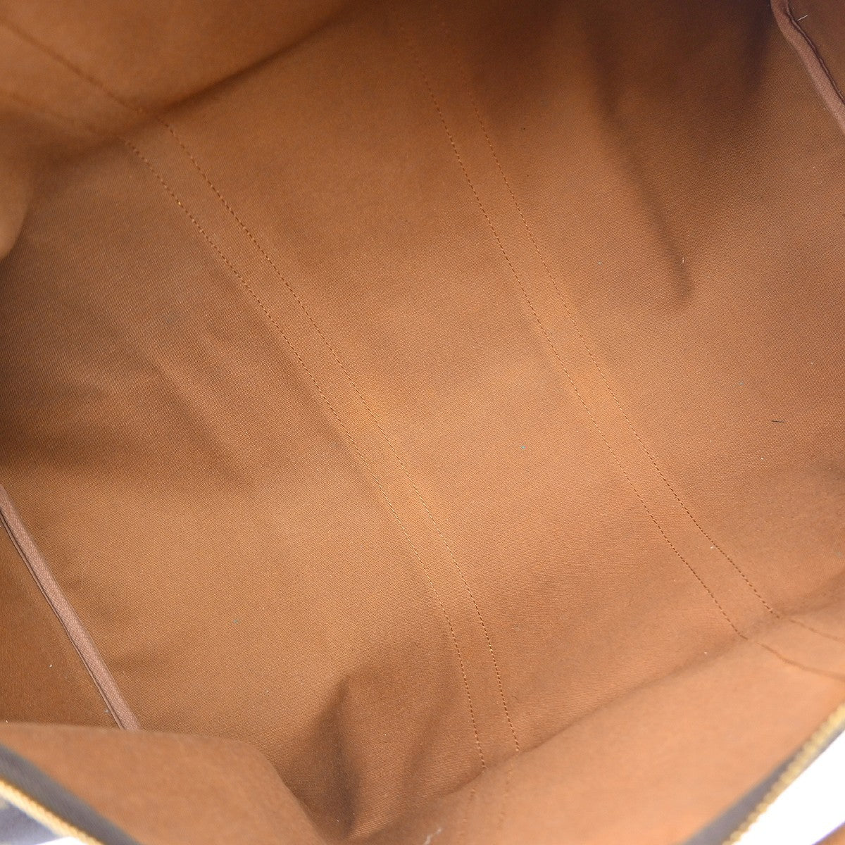 Louis Vuitton Keepall Bag Monogram Canvas Brown Canvas Travel Bag Bag (Pre-Owned)