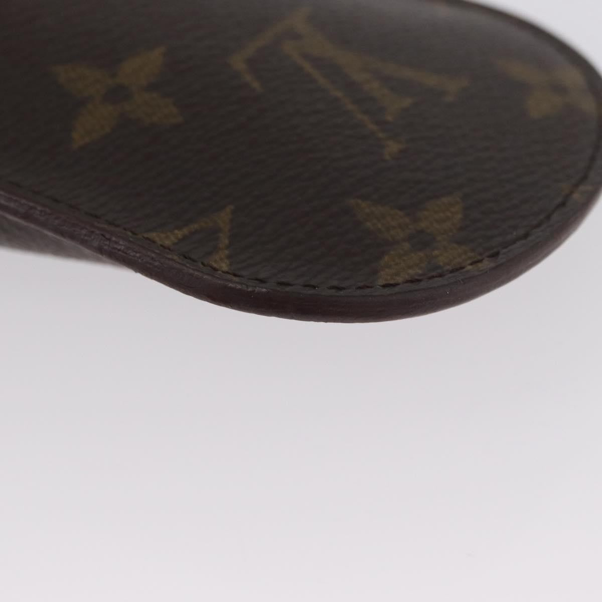 Louis Vuitton Etui À Lunette Canvas Brown Canvas Wallets Accessory (Pre-Owned)