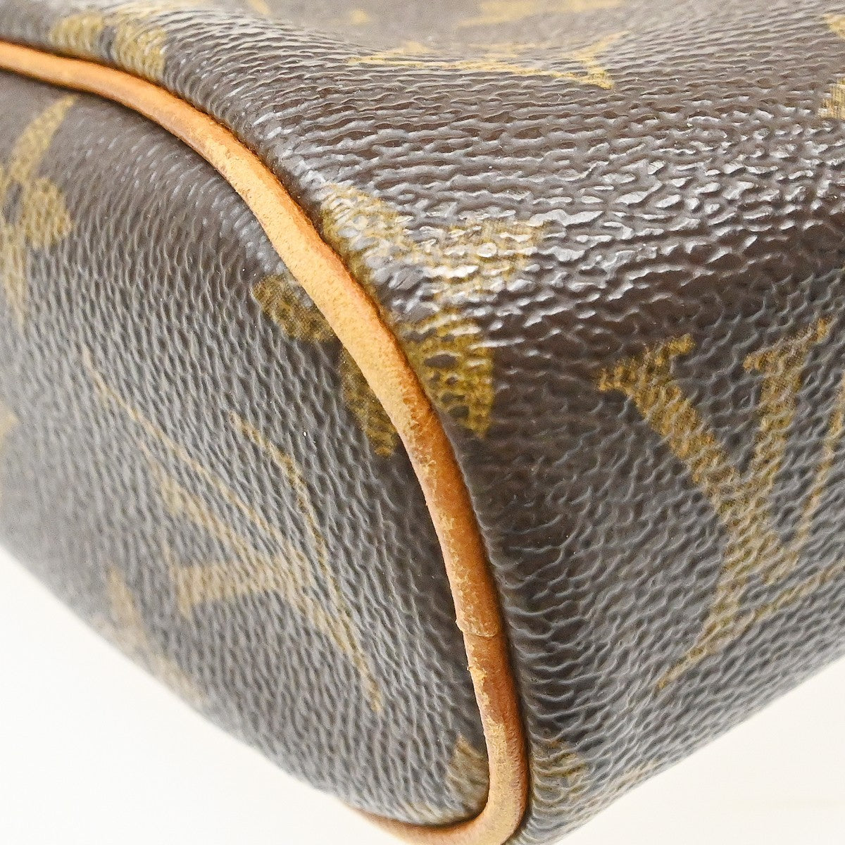 Louis Vuitton Sonatine Handbag Monogram Canvas Brown Canvas Handbag (Pre-Owned)