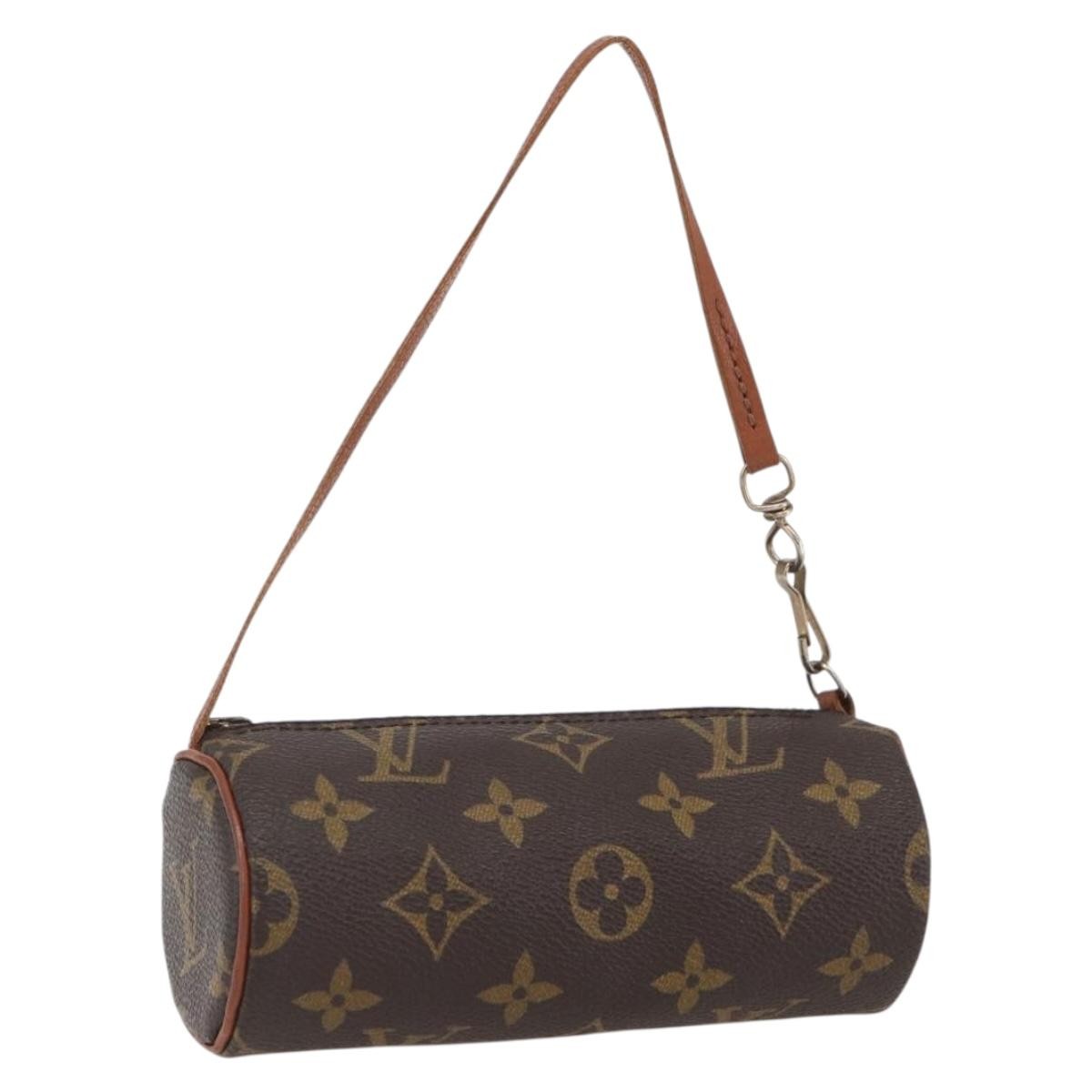 Louis Vuitton Papillon Pochette Monogram Canvas Brown Canvas Clutche & Pouche Bag (Pre-Owned)