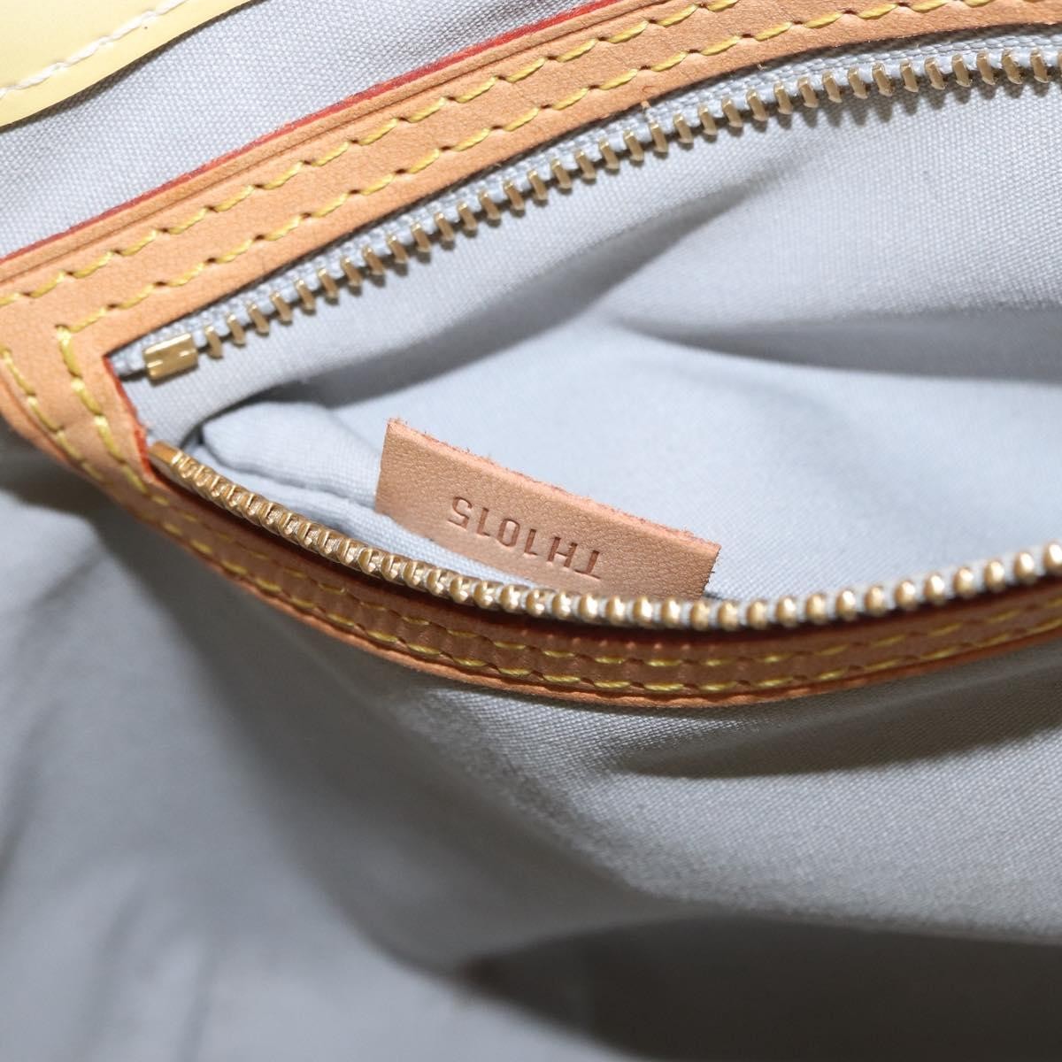 Louis Vuitton Reade Handbag Monogram Vernis Beige Patent_Leather Tote Bag Bag (Pre-Owned)