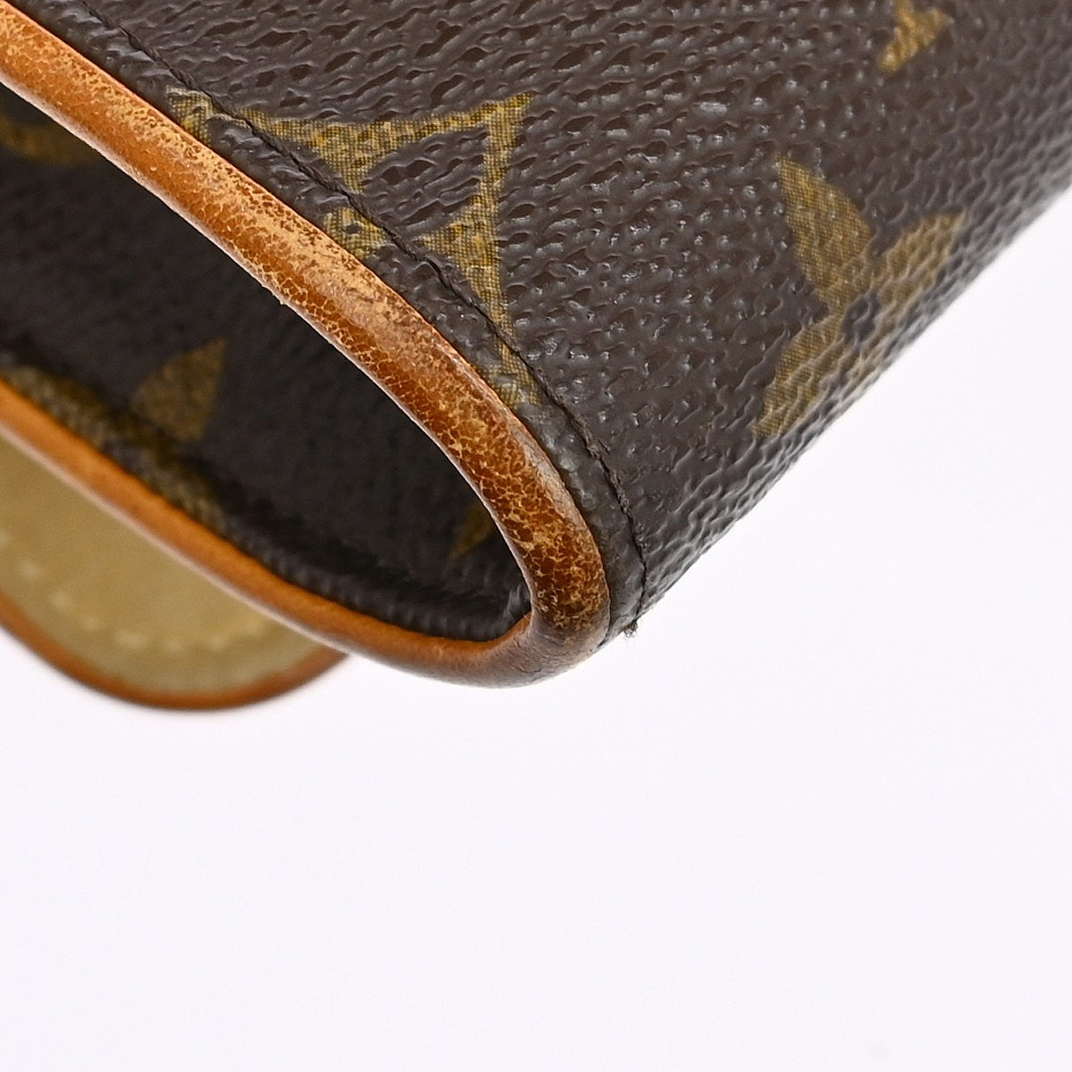 Louis Vuitton Twin Handbag Monogram Canvas Brown Canvas Clutche & Pouche Bag (Pre-Owned)