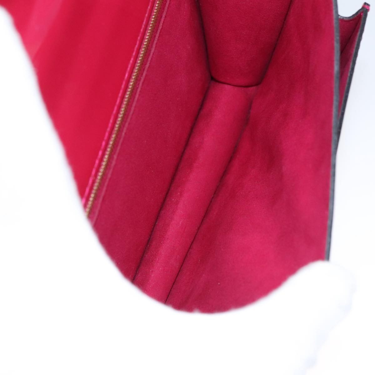Louis Vuitton Monceau Handbag Vernis Red Patent_Leather Handbag (Pre-Owned)