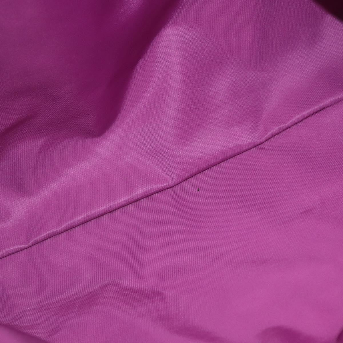 Bottega Veneta Intrecciolusion Tote Printed Nylon Purple Nylon Tote Bag Bag (Pre-Owned)