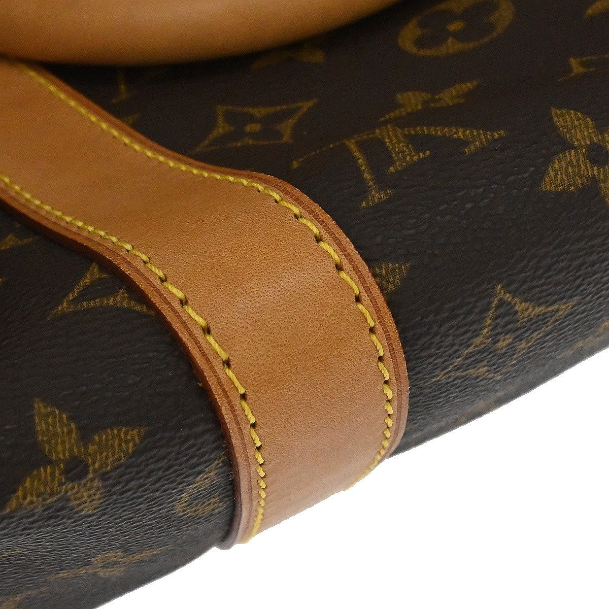Louis Vuitton Keepall Bag Monogram Canvas Brown Canvas Travel Bag Bag (Pre-Owned)