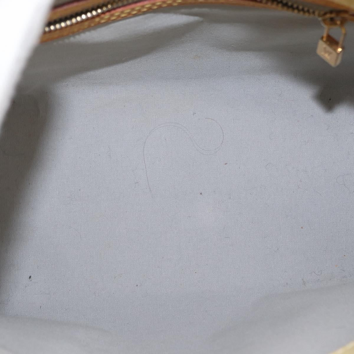 Louis Vuitton Reade Handbag Monogram Vernis Beige Patent_Leather Tote Bag Bag (Pre-Owned)