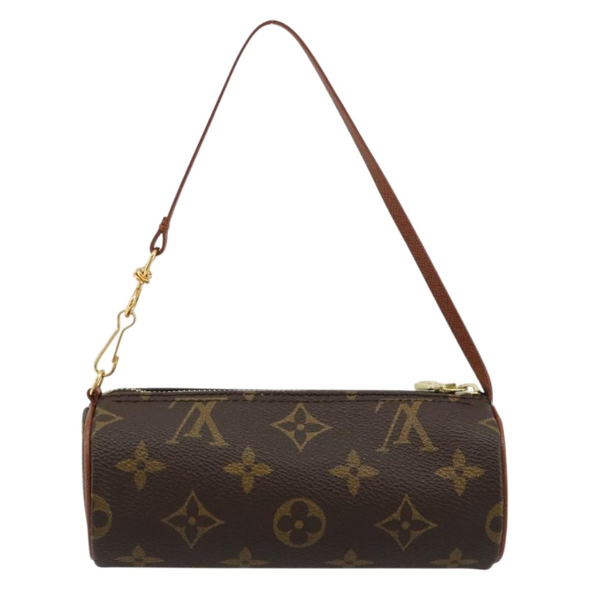Louis Vuitton Papillon Pochette Monogram Canvas Brown Canvas Clutche & Pouche Bag (Pre-Owned)