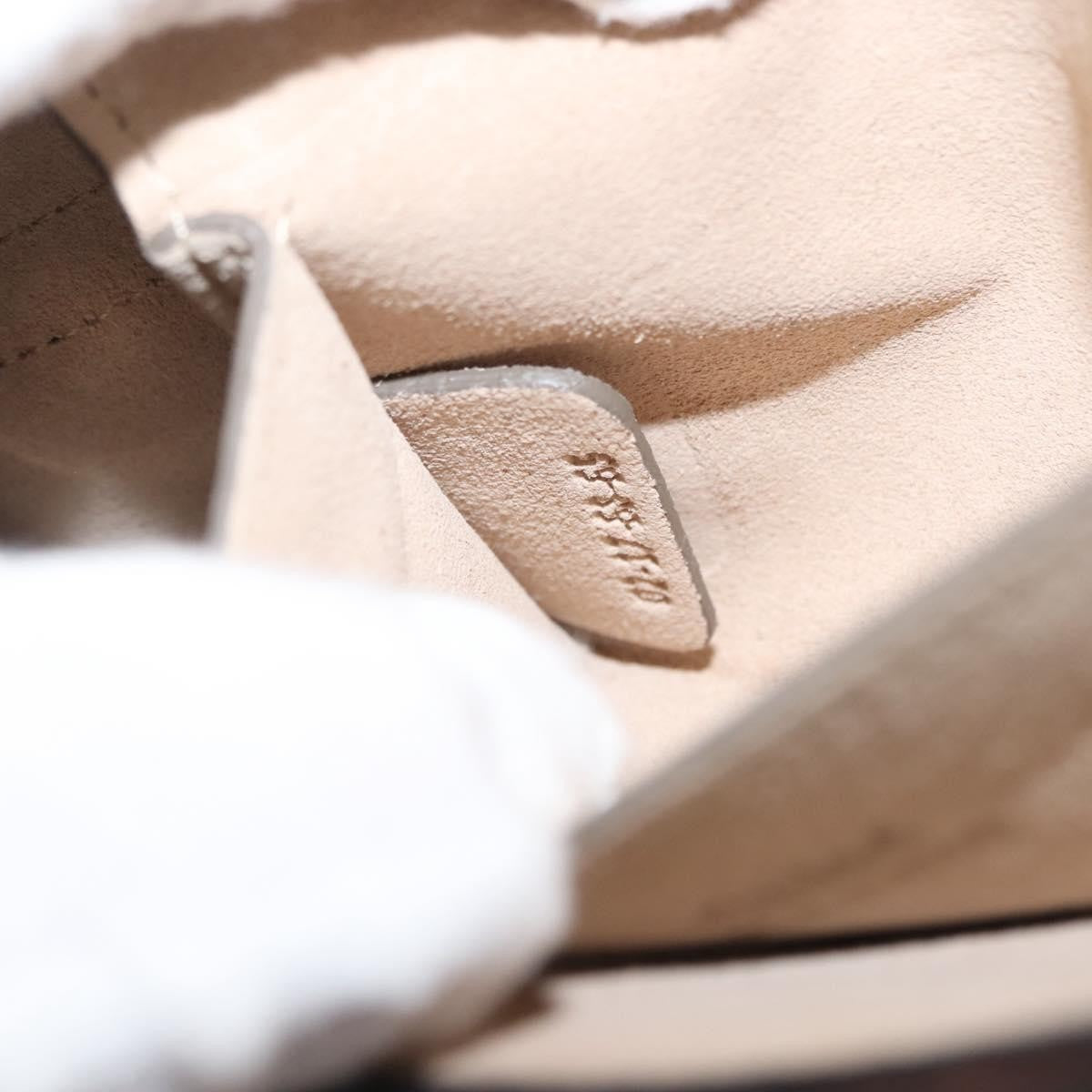 Chloe Faye Shoulder Bag Leather And Suede Beige Leather Bag (Pre-Owned)