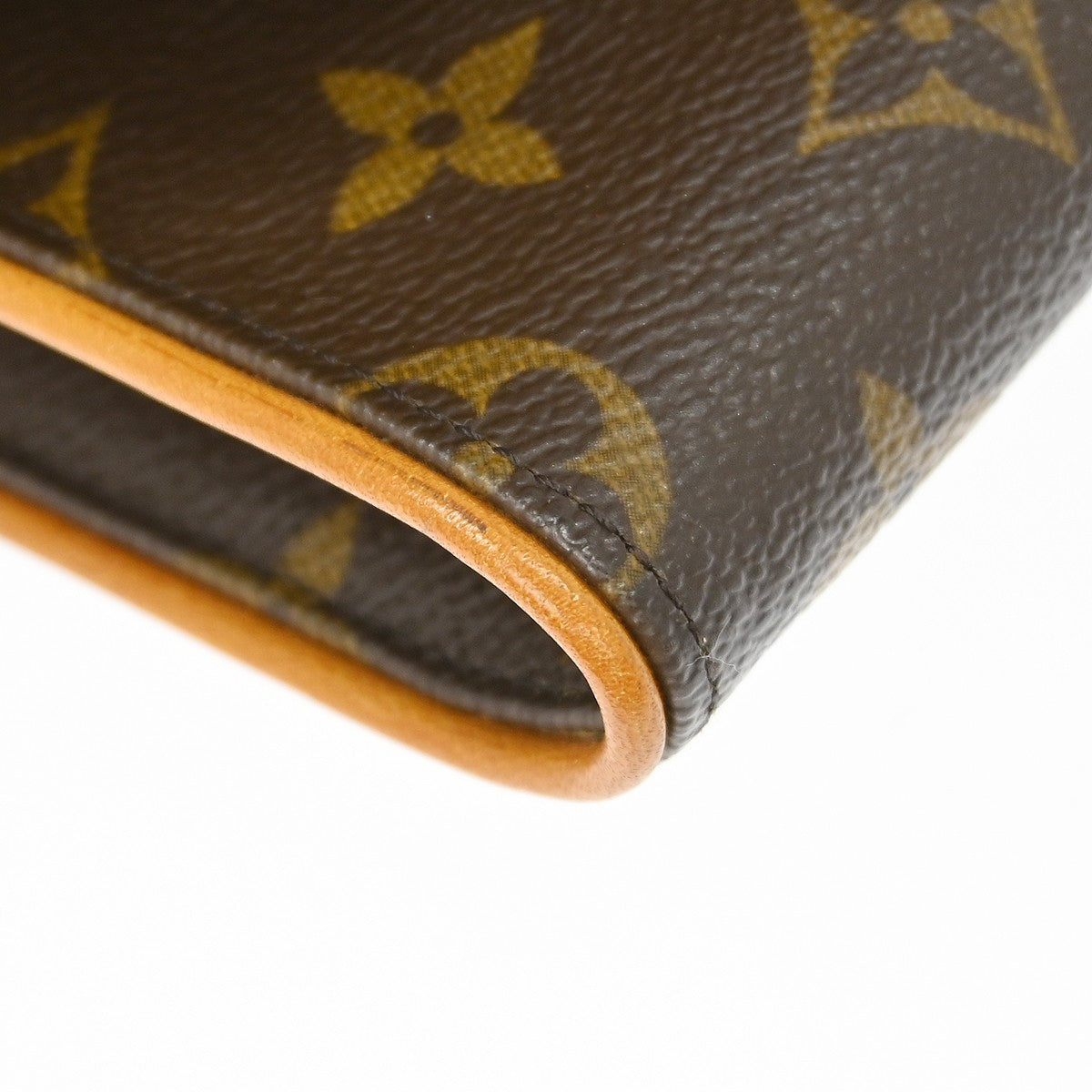 Louis Vuitton Twin Handbag Monogram Canvas Brown Canvas Clutche & Pouche Bag (Pre-Owned)