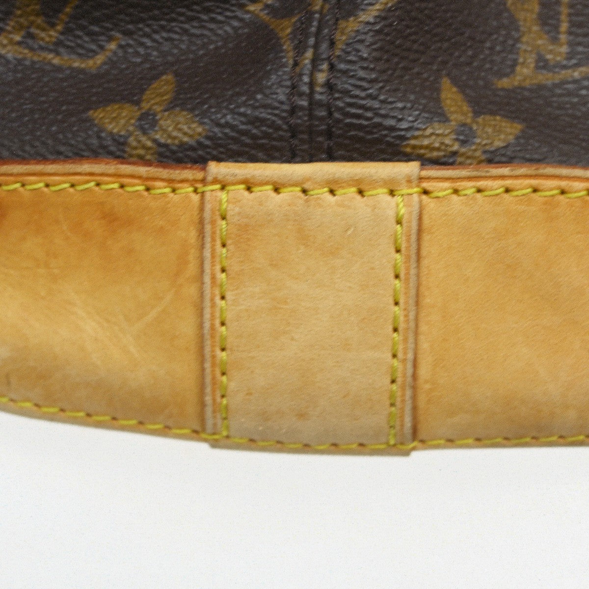 Louis Vuitton Lockit Handbag Monogram Canvas Brown Canvas Shoulder Bag Bag (Pre-Owned)