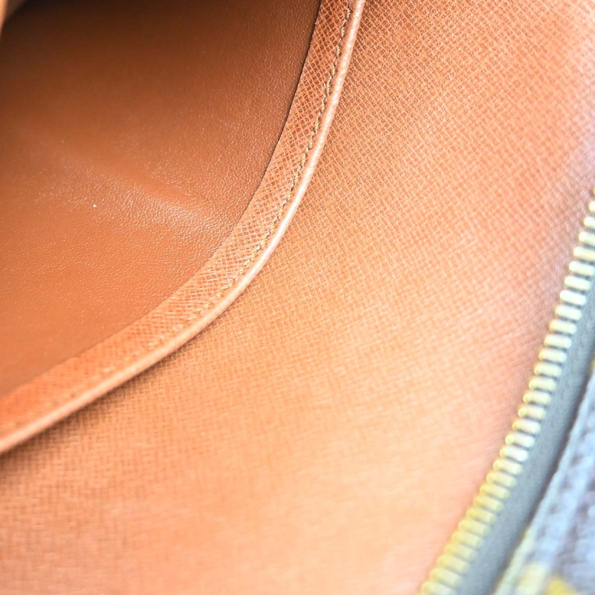 Louis Vuitton Danube Handbag Monogram Canvas Brown Canvas Shoulder Bag Bag (Pre-Owned)