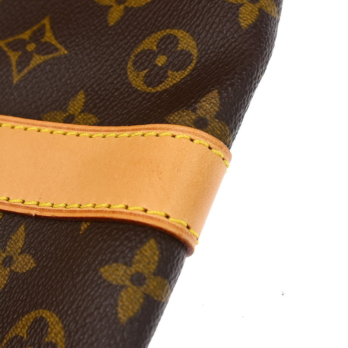 Louis Vuitton Keepall Bandouliere Bag Monogram Canvas Brown Canvas Travel Bag Bag (Pre-Owned)