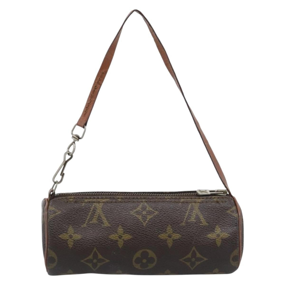 Louis Vuitton Papillon Pochette Monogram Canvas Brown Canvas Clutche & Pouche Bag (Pre-Owned)