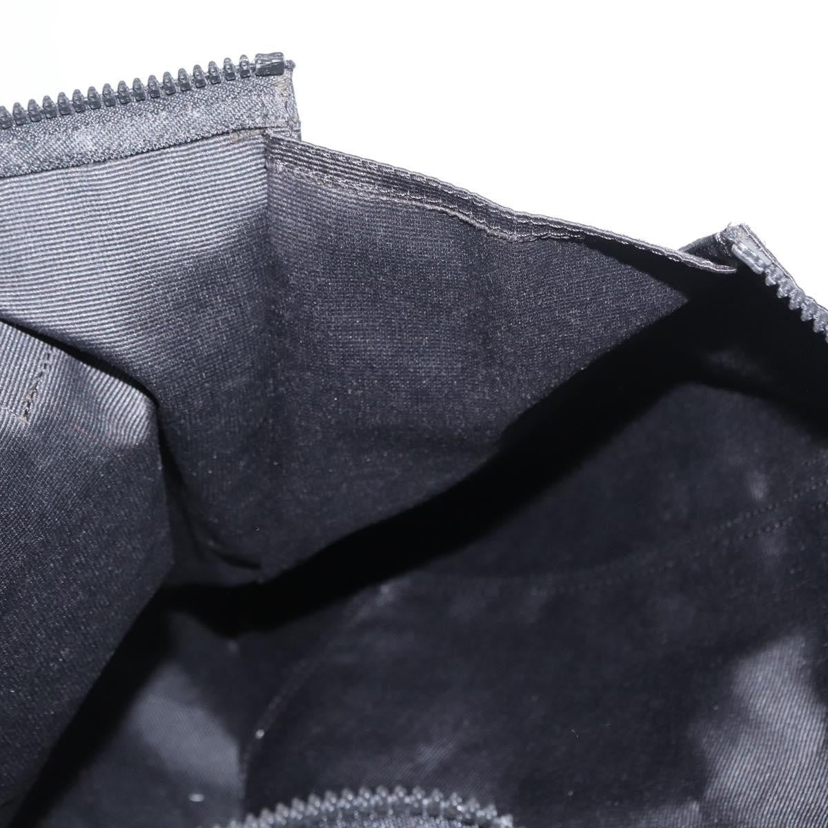 Fendi Vintage Convertible Logo Weekender Nylon Black Nylon Tote Bag Bag (Pre-Owned)