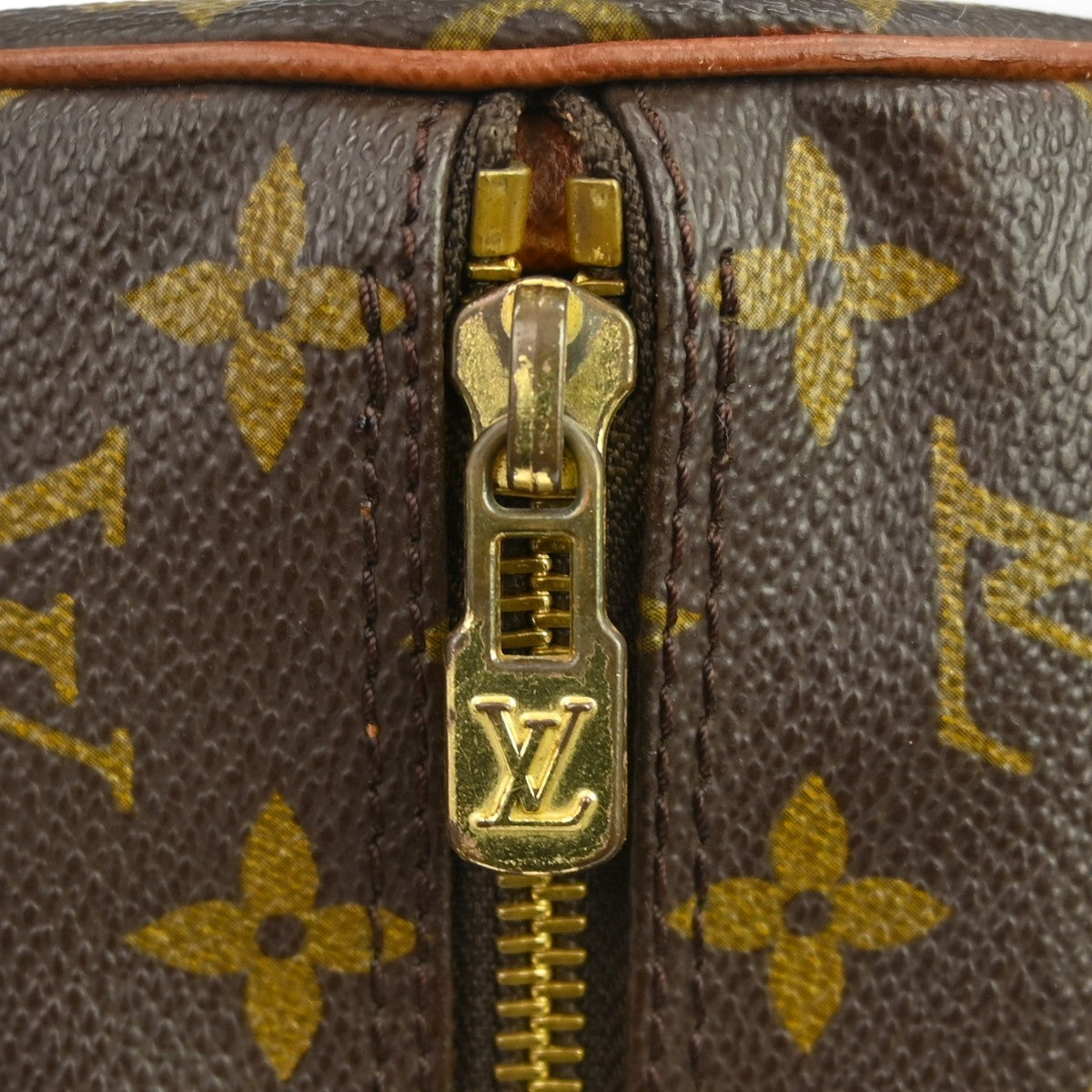Louis Vuitton Papillon Handbag Monogram Canvas Brown Canvas Handbag (Pre-Owned)