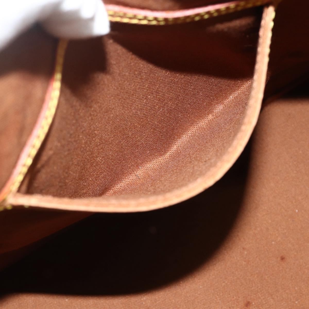 Louis Vuitton Alma Handbag Monogram Canvas Brown Canvas Handbag (Pre-Owned)