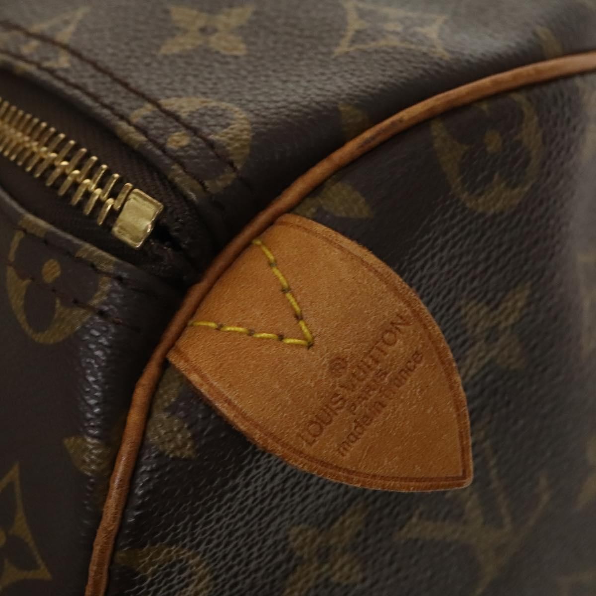 Louis Vuitton Keepall Bag Monogram Canvas Brown Canvas Travel Bag Bag (Pre-Owned)