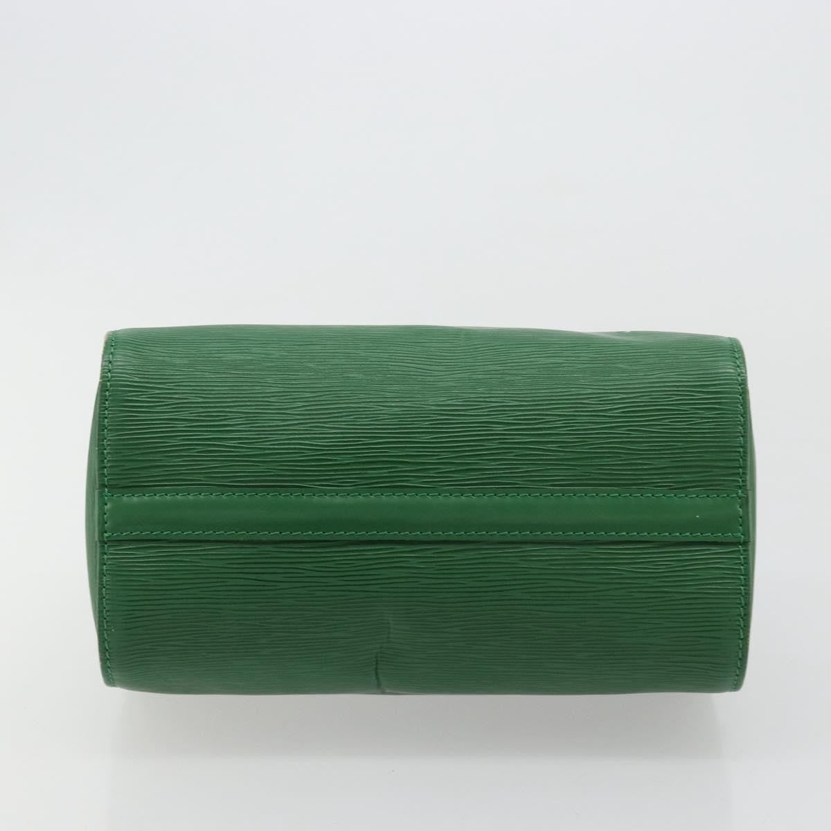Louis Vuitton Speedy Handbag Epi Leather Green Leather Handbag (Pre-Owned)