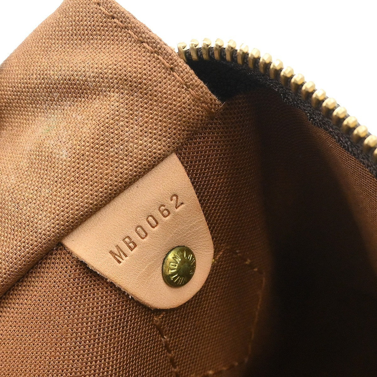 Louis Vuitton Speedy Handbag Monogram Canvas Brown Canvas Handbag (Pre-Owned)