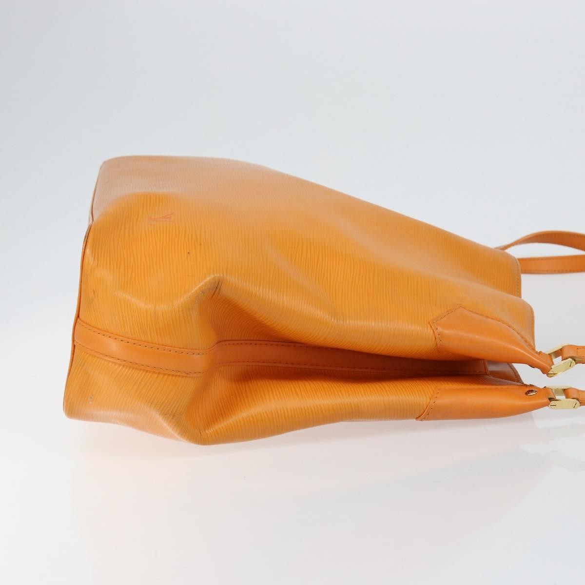 Louis Vuitton Mandara Handbag Epi Leather Orange Leather Shoulder Bag Bag (Pre-Owned)