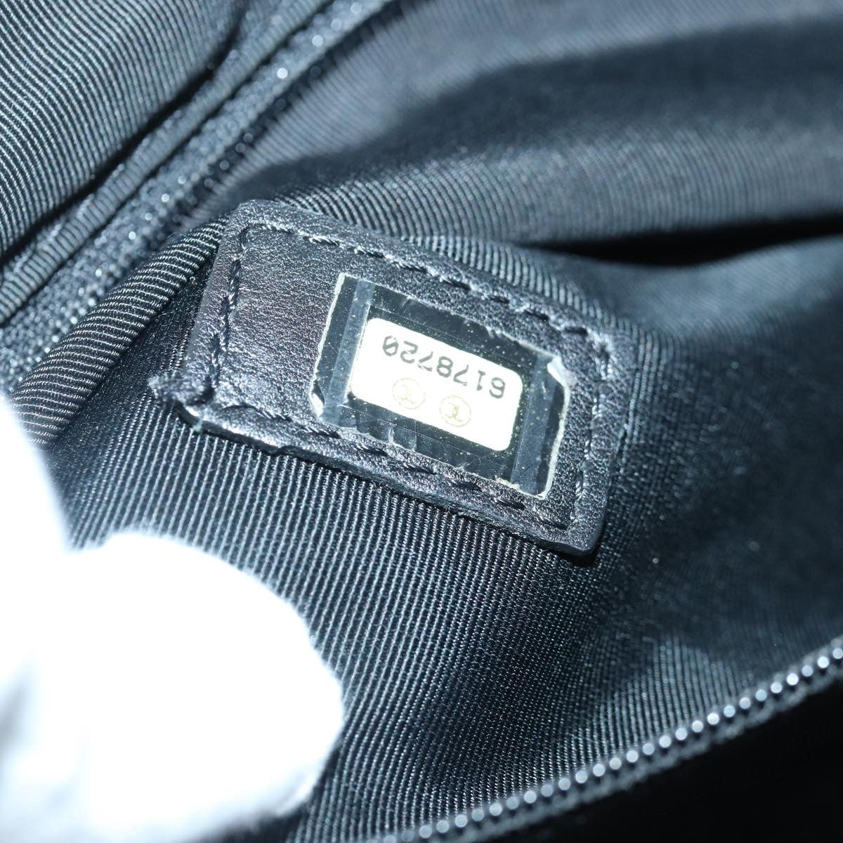 Chanel Vintage Cc Zip Around Bowler Bag Quilted Caviar Black Leather Handbag (Pre-Owned)