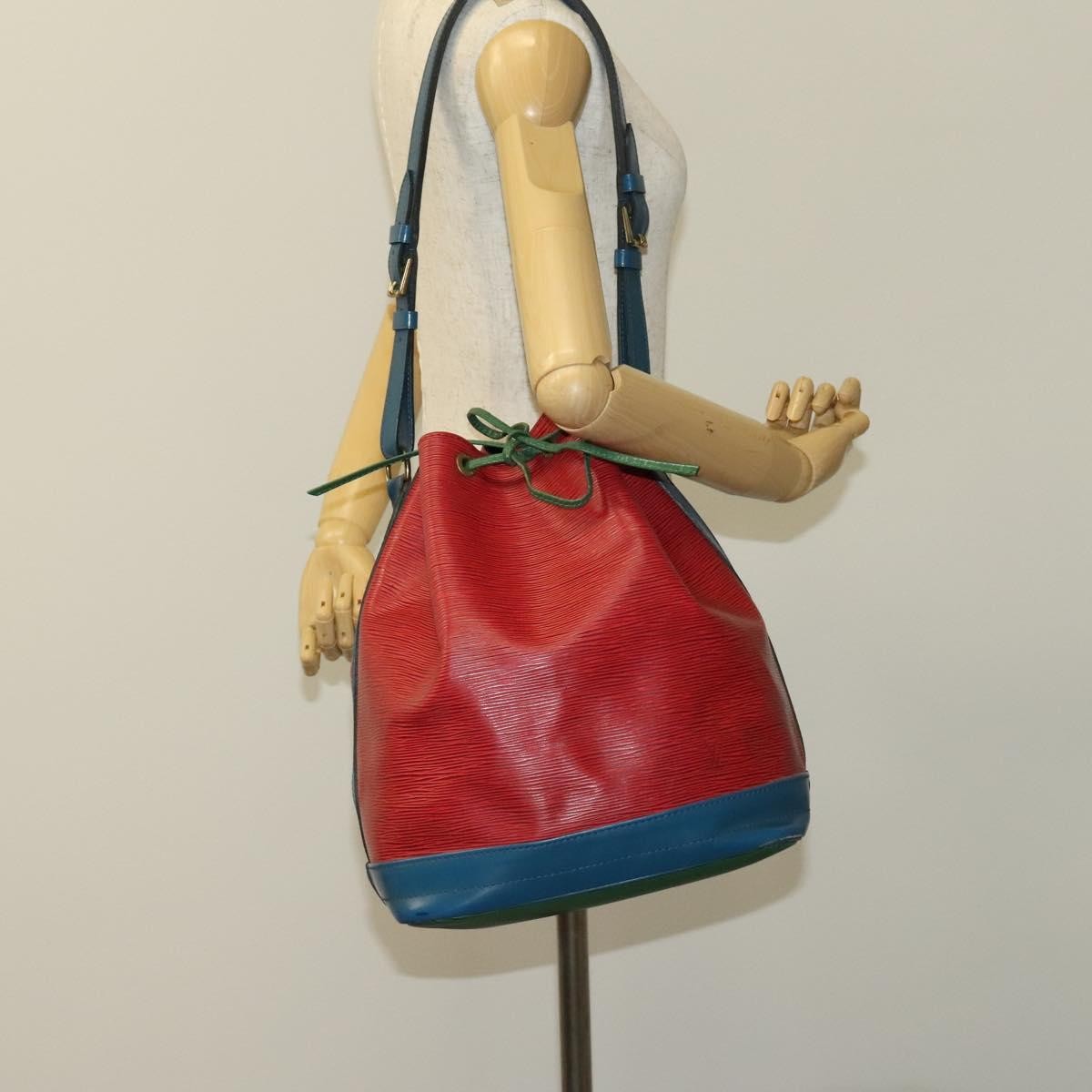 Louis Vuitton Tricolor Noe Handbag Epi Leather Multicolour Leather Shoulder Bag Bag (Pre-Owned)