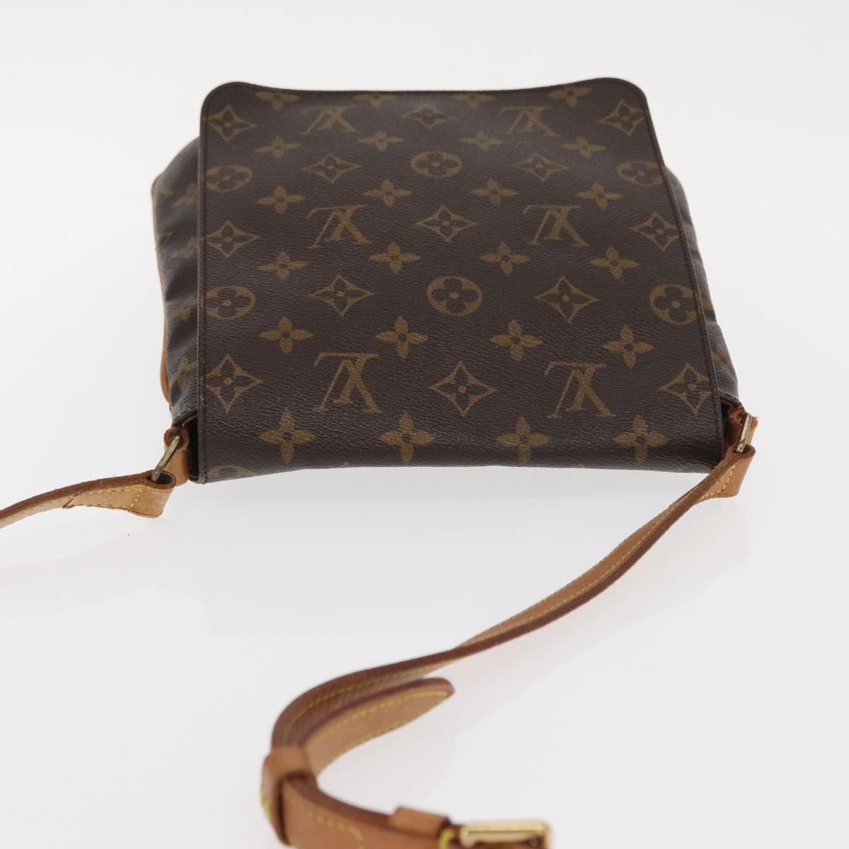 Louis Vuitton Musette Salsa Handbag Monogram Canvas Brown Canvas Shoulder Bag Bag (Pre-Owned)