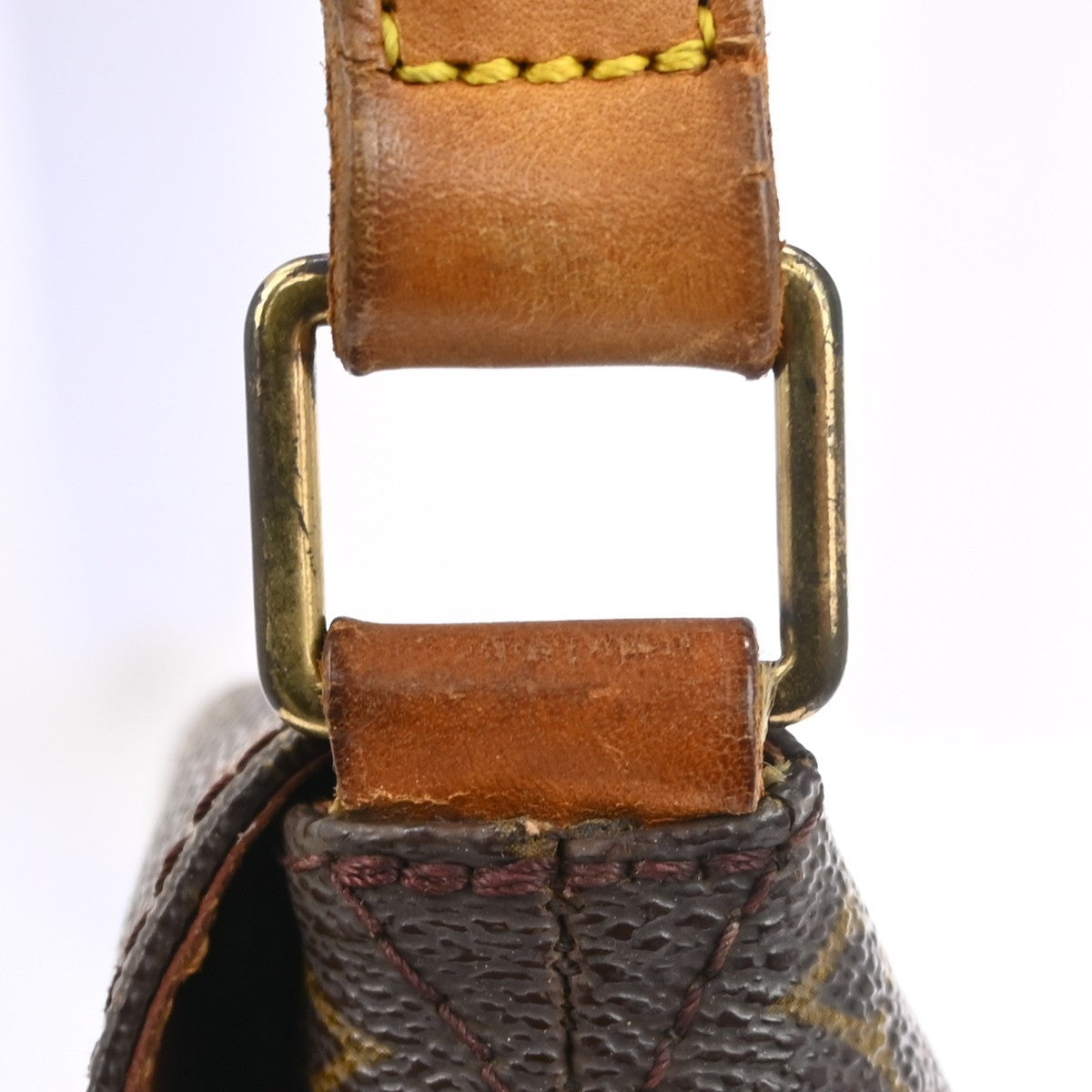 Louis Vuitton Musette Salsa Handbag Monogram Canvas Brown Canvas Shoulder Bag Bag (Pre-Owned)