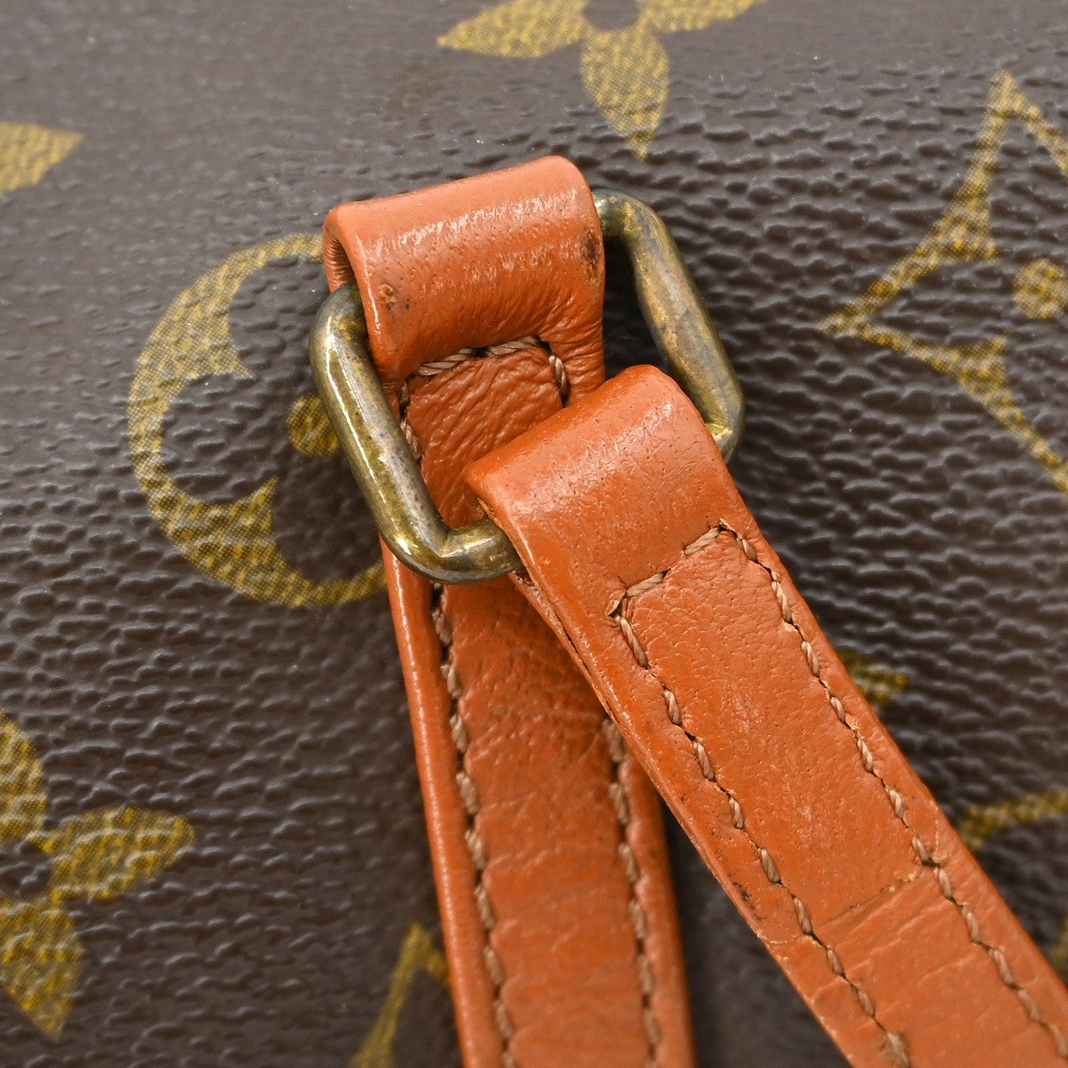 Louis Vuitton Papillon Handbag Monogram Canvas Brown Canvas Handbag (Pre-Owned)