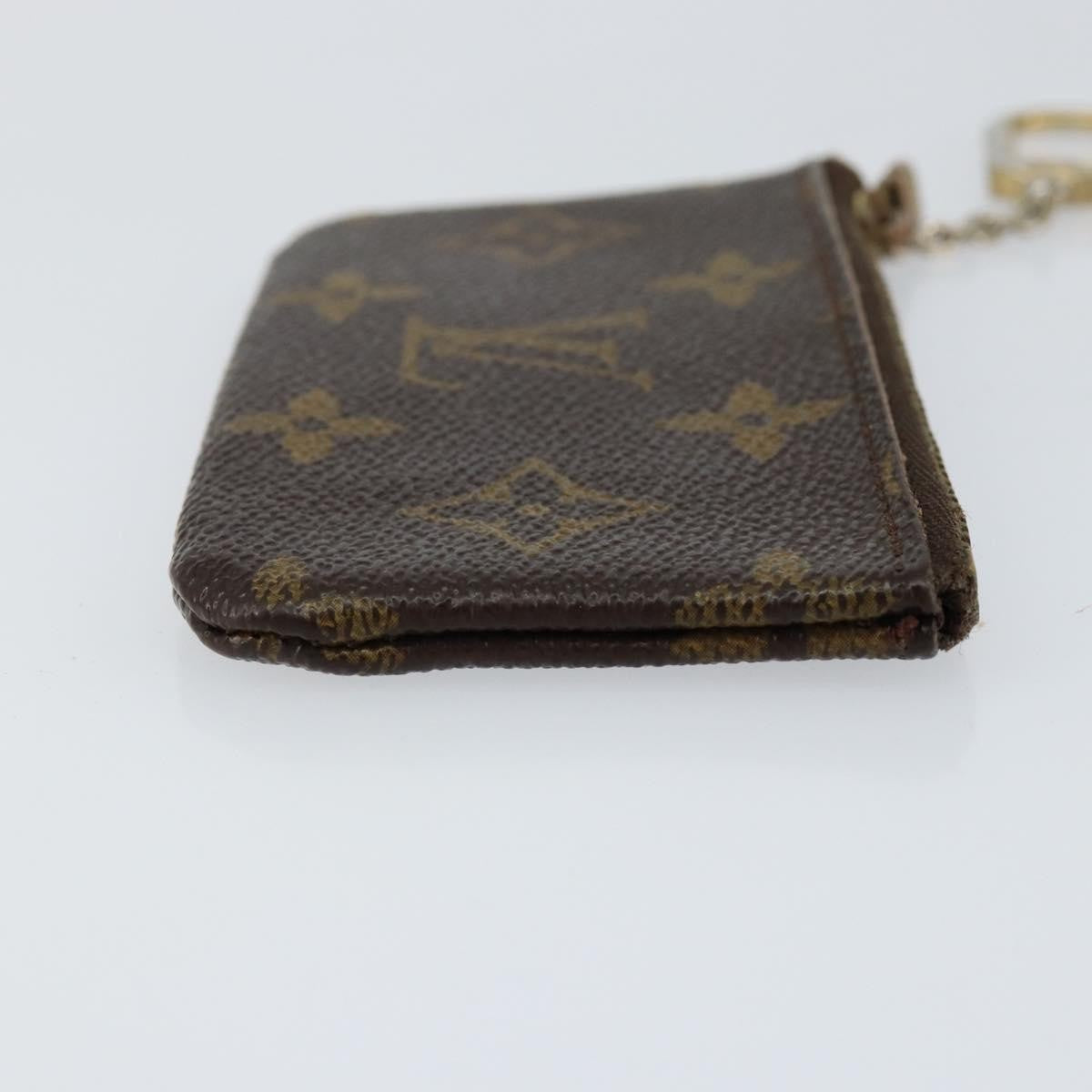 Louis Vuitton Pochette Clés Monogram Canvas Brown Canvas Wallets Accessory (Pre-Owned)