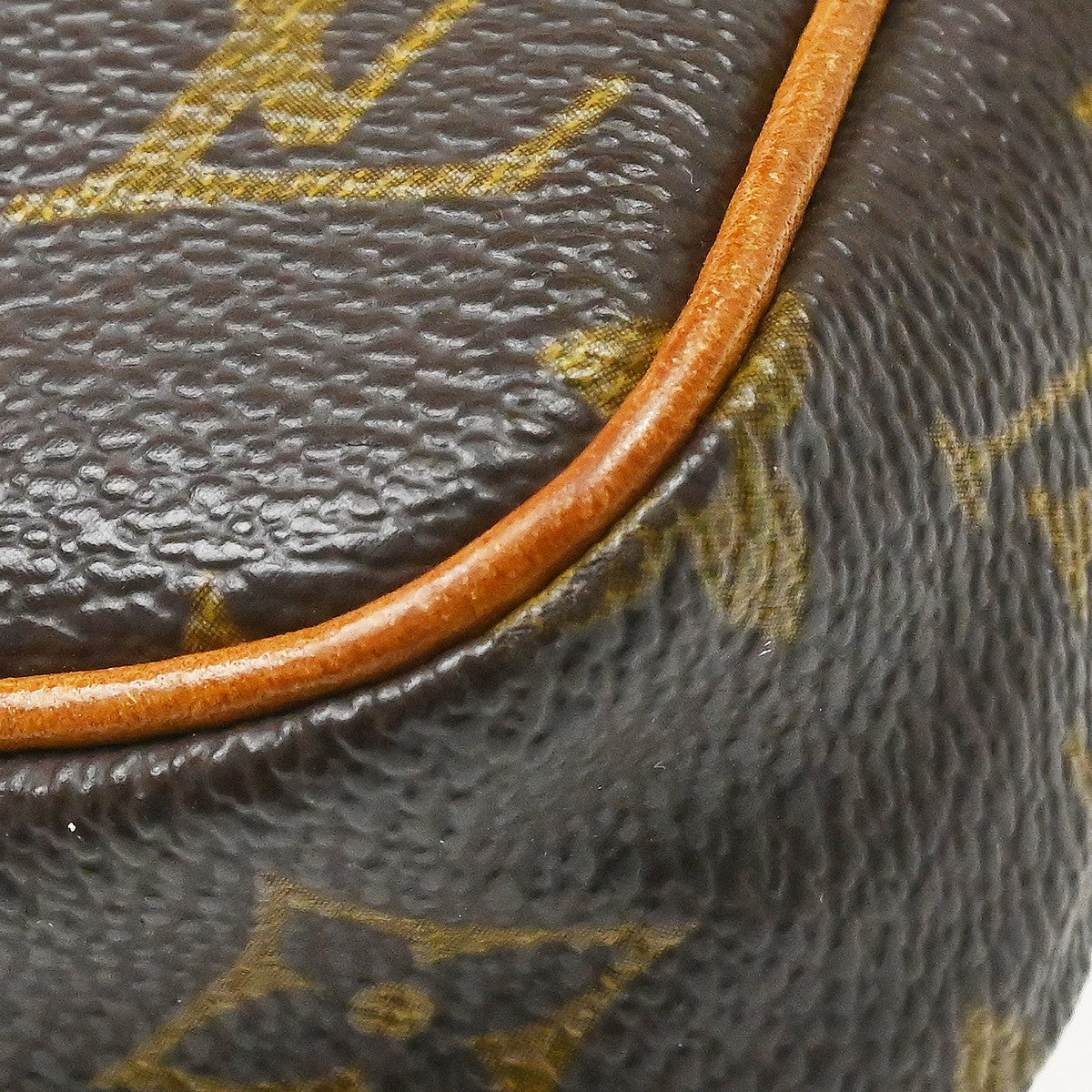 Louis Vuitton Danube Handbag Monogram Canvas Brown Canvas Shoulder Bag Bag (Pre-Owned)