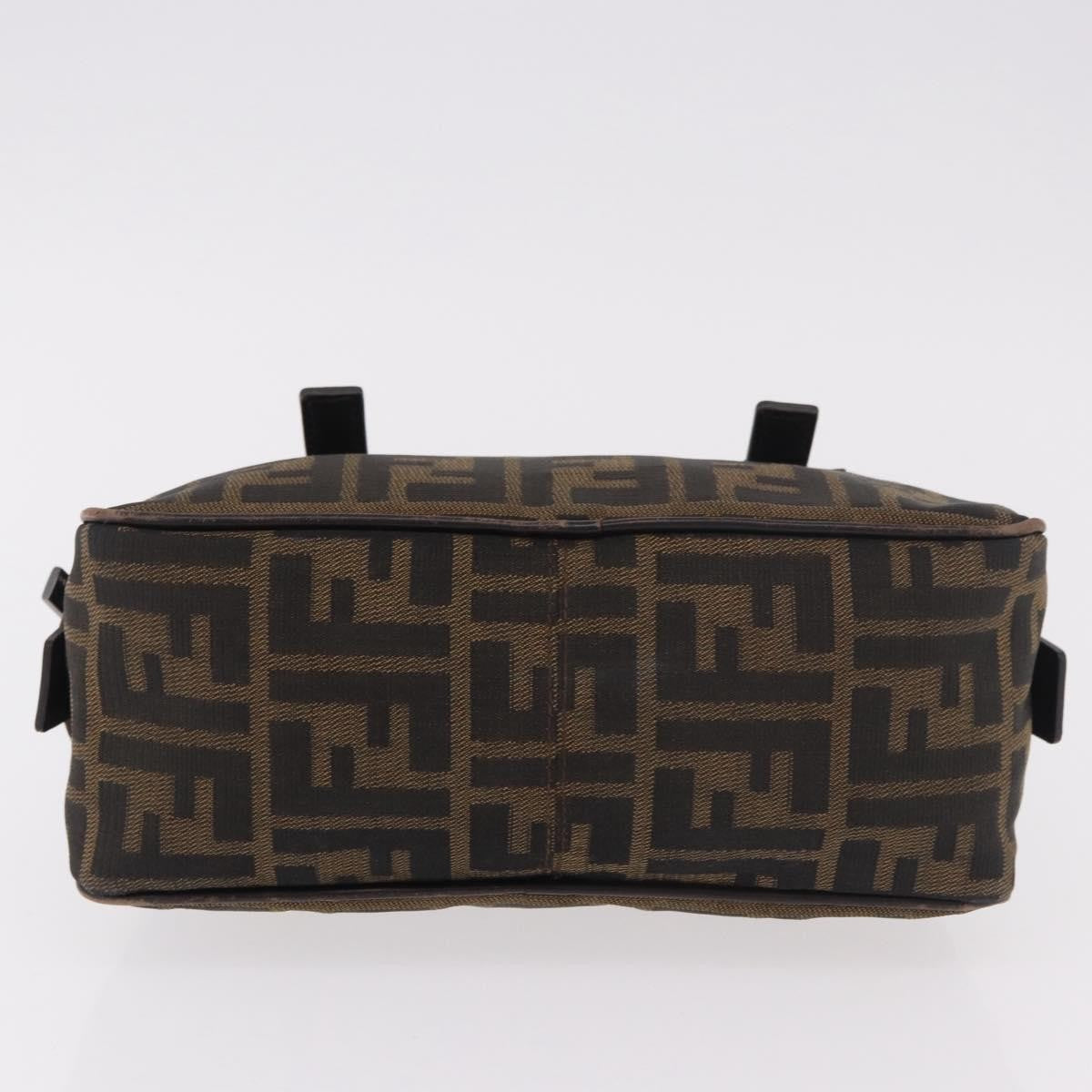 Fendi Zucca Tote Bag Ff Motif Multicolour Canvas Shoulder Bag Bag (Pre-Owned)