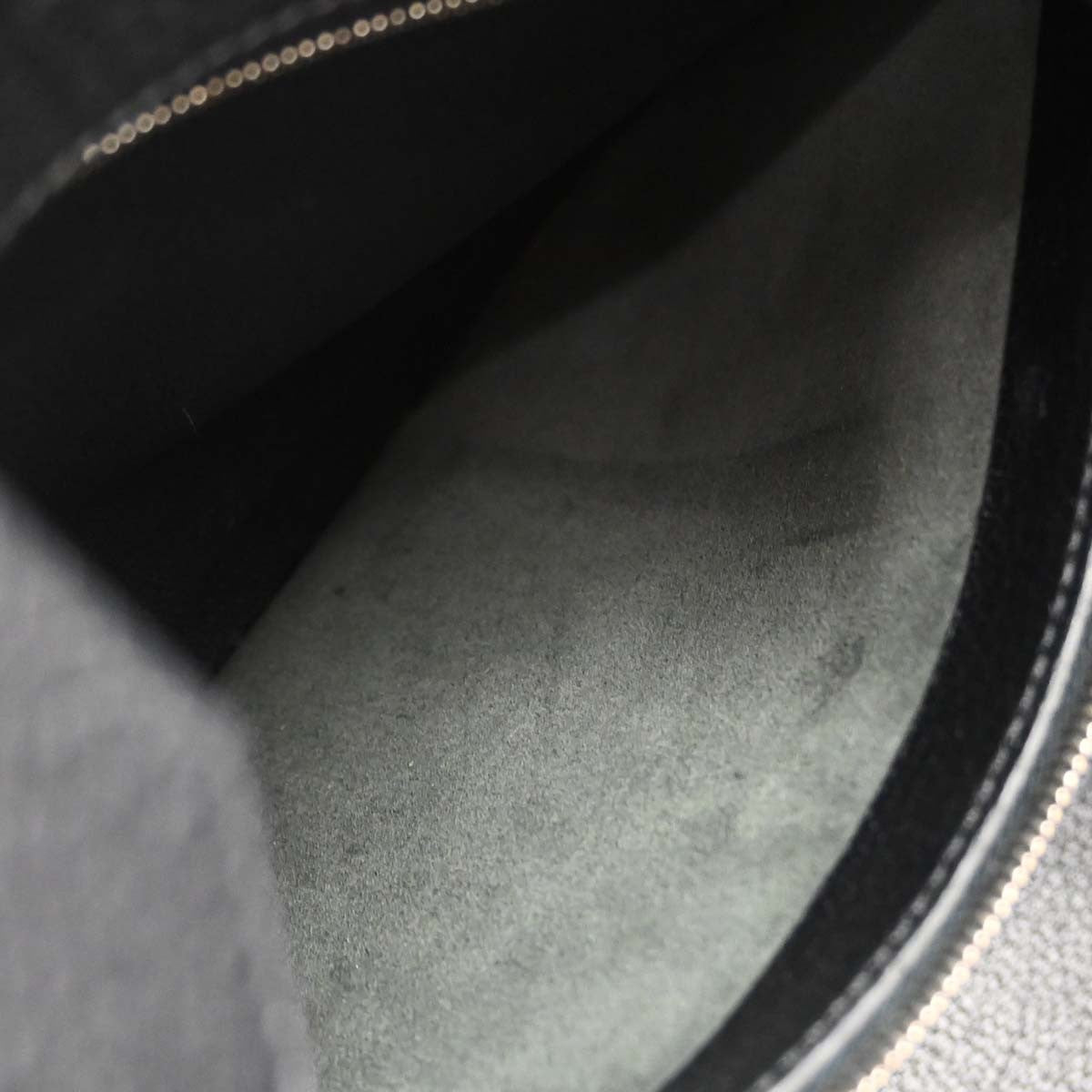 Hermes Hac Birkin Bag Black Fjord With Palladium Hardware Black Leather Handbag (Pre-Owned)